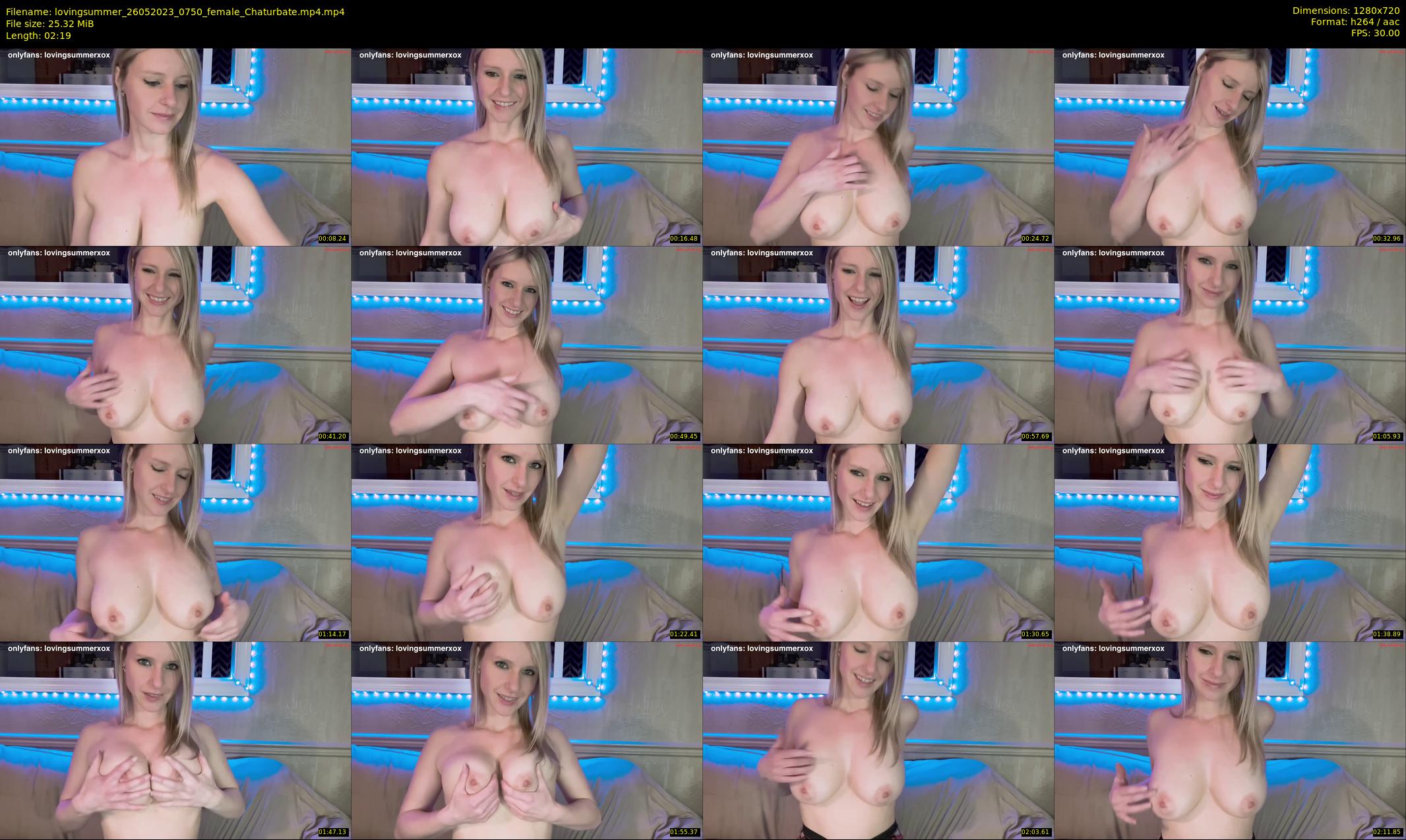 lovingsummer — 3 minute Chaturbate female cam show recording, 720p, May 26, 2023