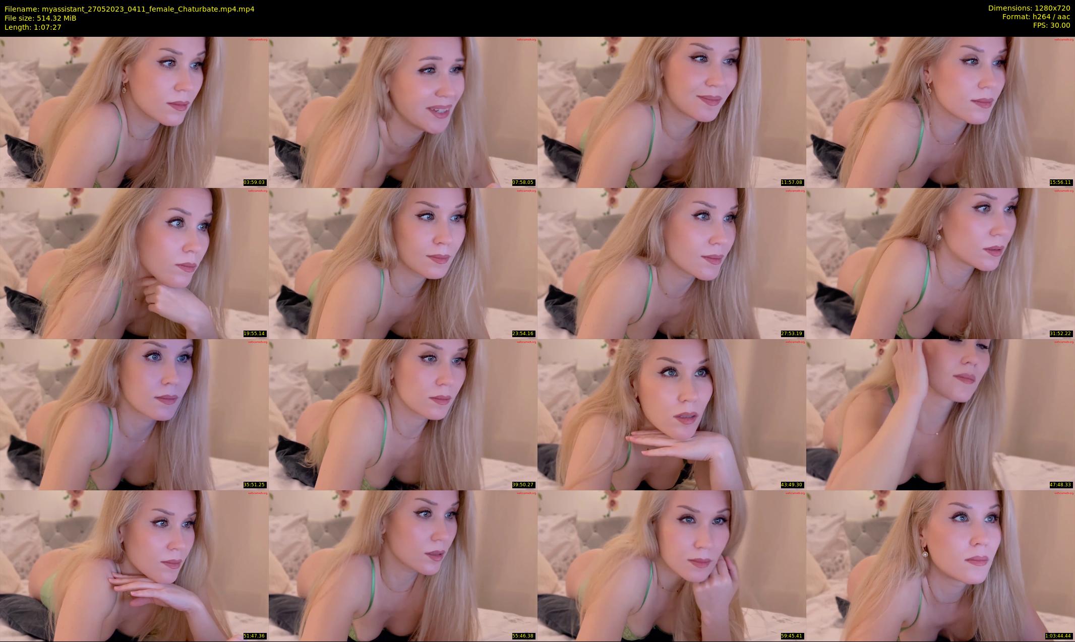 myassistant — 68 minute Chaturbate female cam show recording, 720p, May 27, 2023