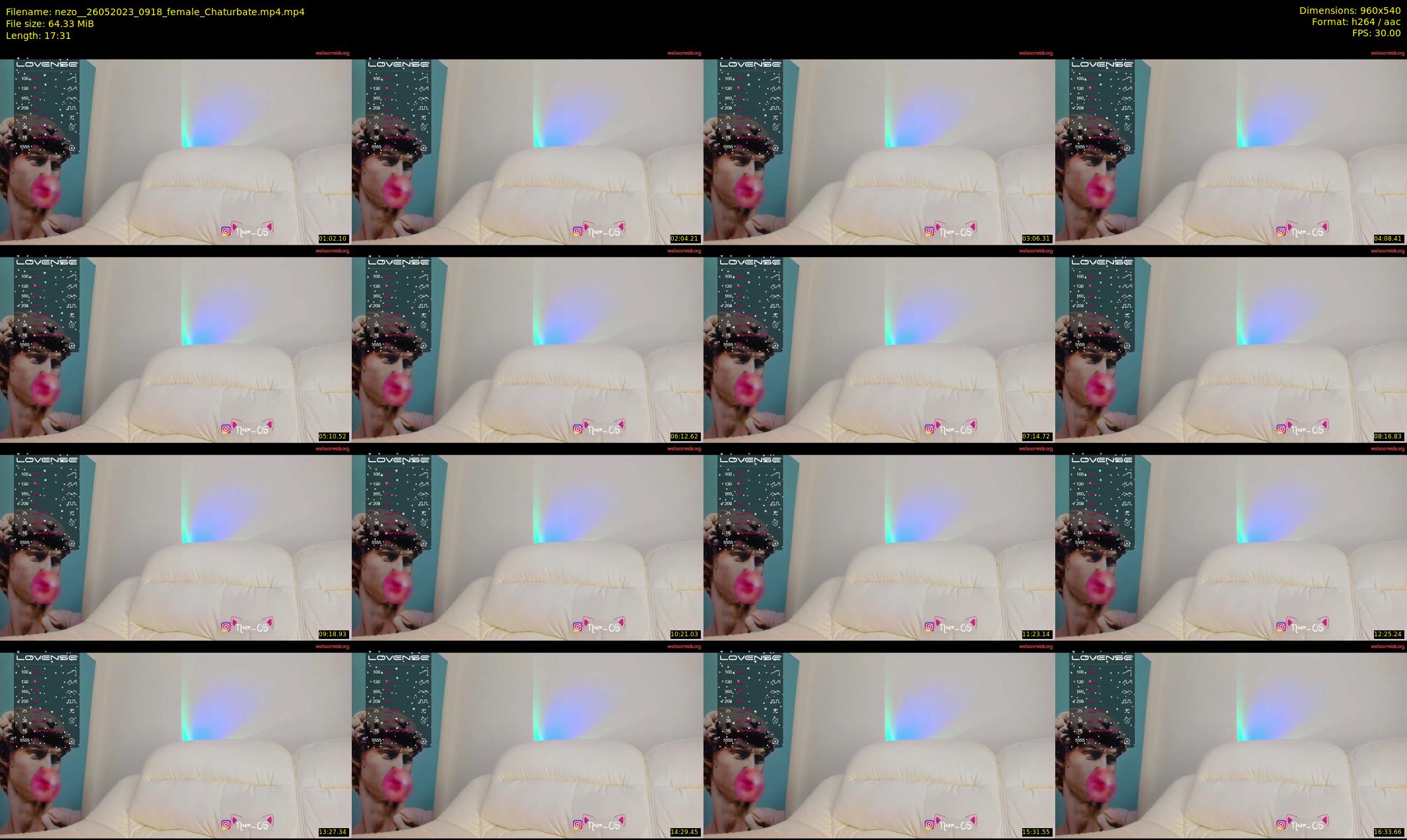 nezo_ — 18 minute Chaturbate female cam show recording, 480p, May 26, 2023