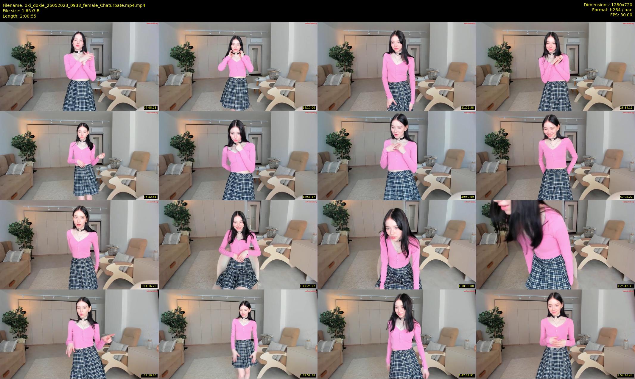oki_dokie — 121 minute Chaturbate female cam show recording, 720p, May 26, 2023