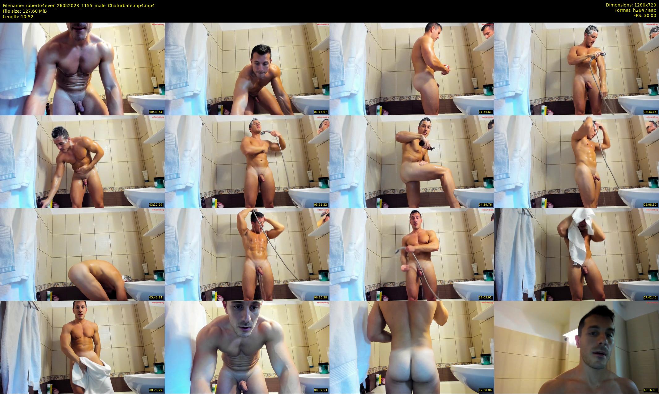 roberto4ever — 11 minute Chaturbate male cam show recording, 720p, May 26, 2023