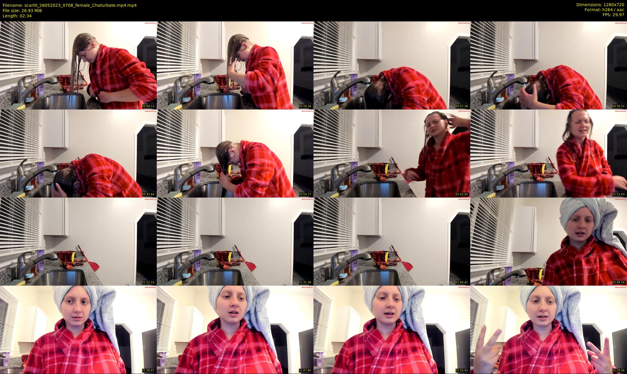 scartit — 3 minute Chaturbate female cam show recording, 720p, May 26, 2023