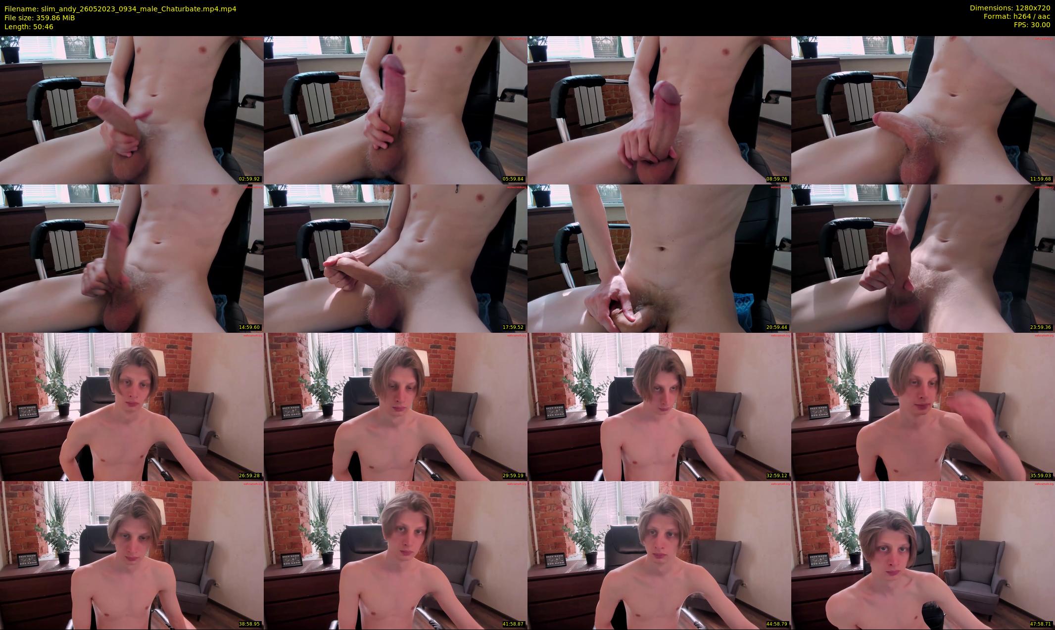 slim_andy — 51 minute Chaturbate male cam show recording, 720p, May 26, 2023