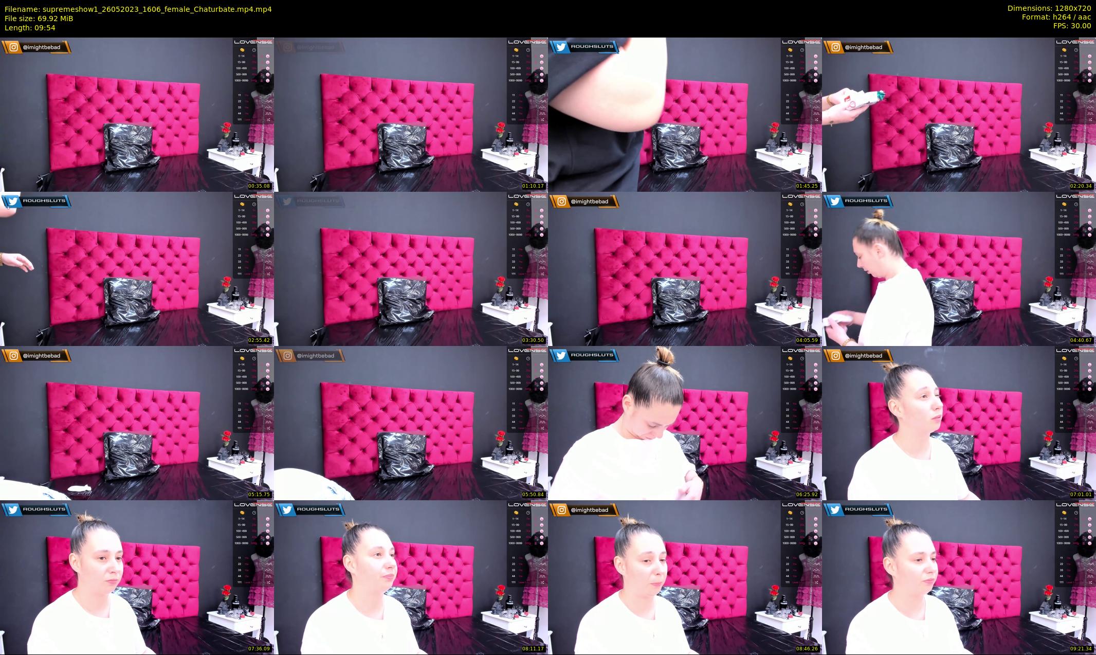 supremeshow1 — 10 minute Chaturbate couple cam show recording, 720p, May 26, 2023