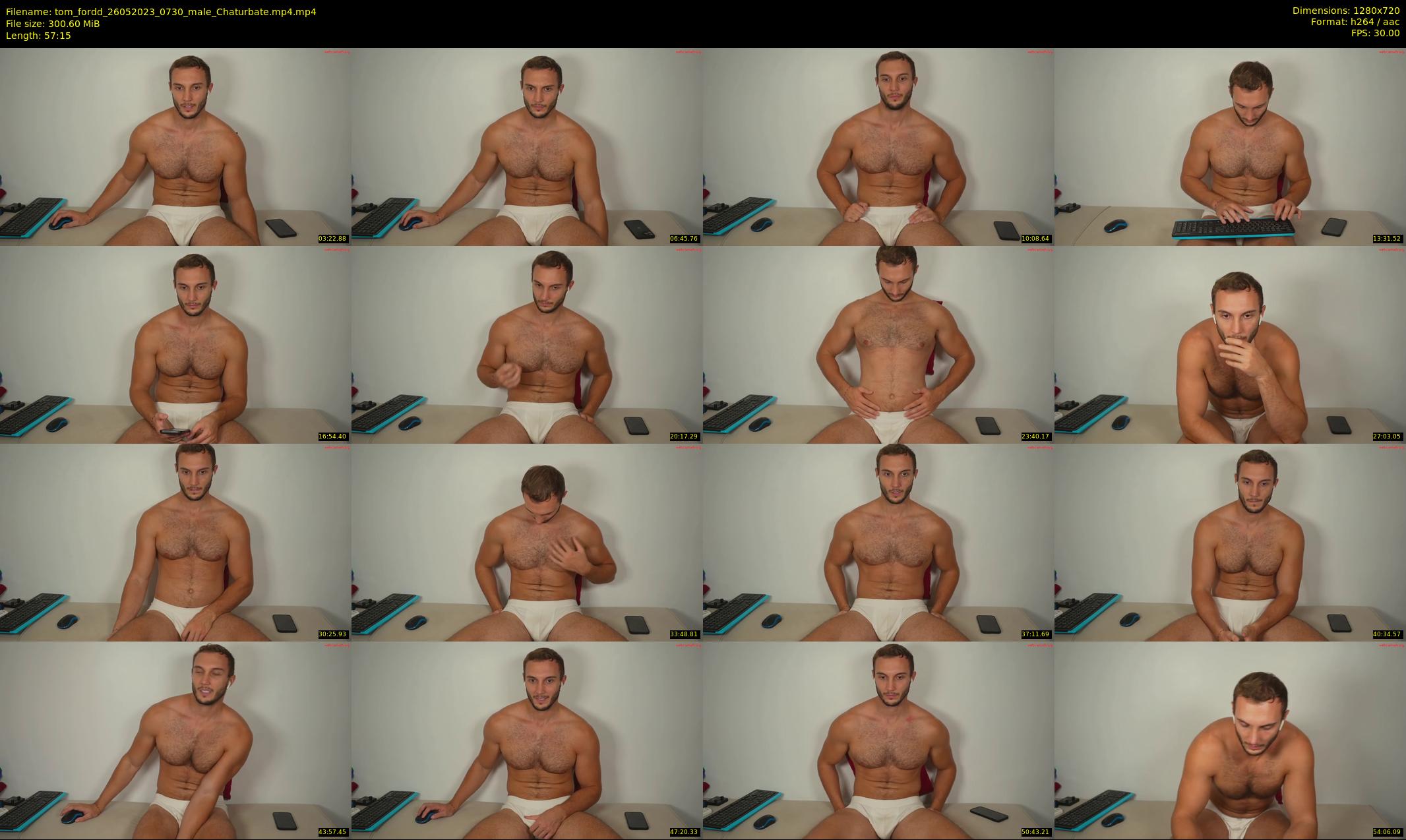 tom_fordd — 58 minute Chaturbate male cam show recording, 720p, May 26, 2023