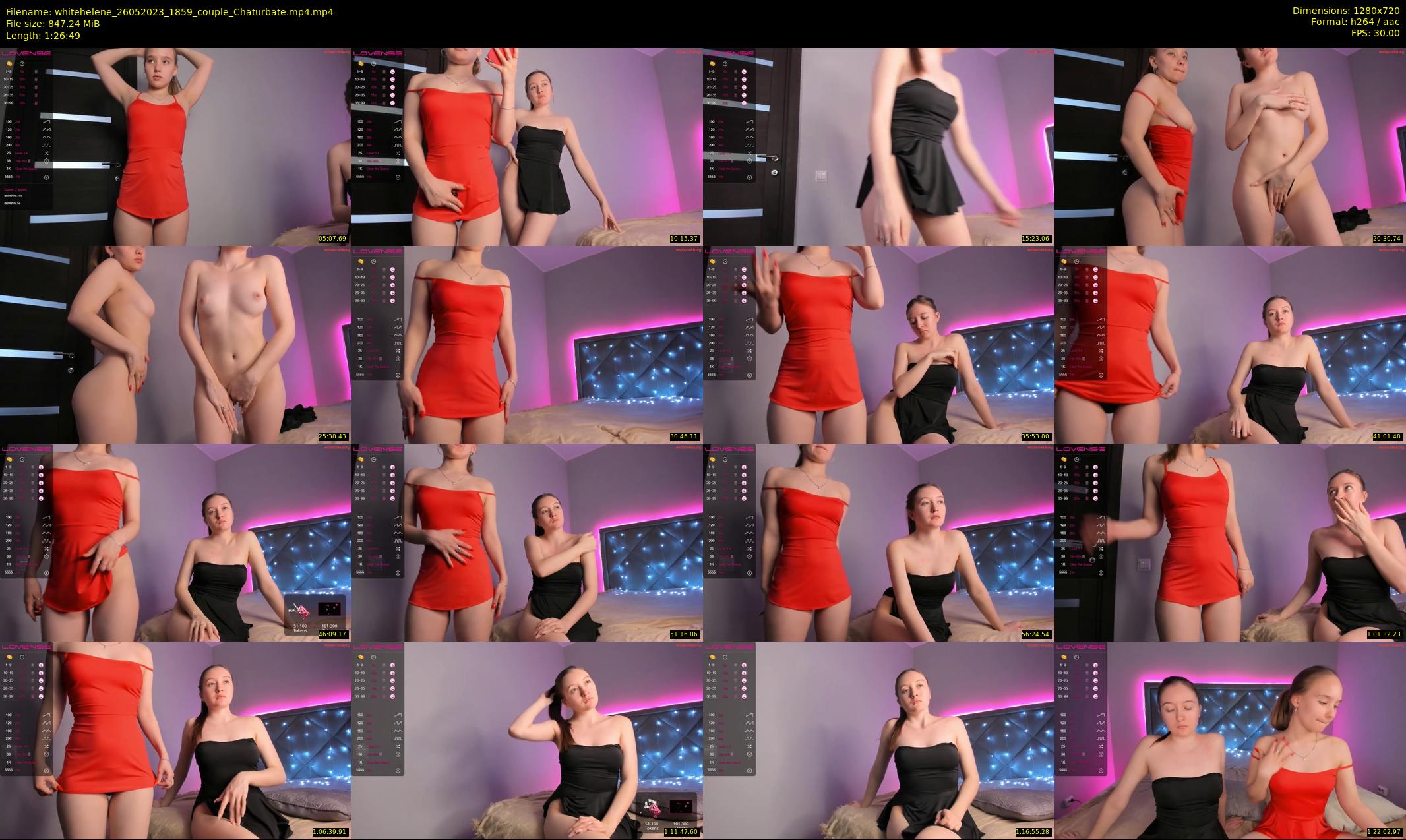 whitehelene — 87 minute Chaturbate female cam show recording, 720p, May 26, 2023