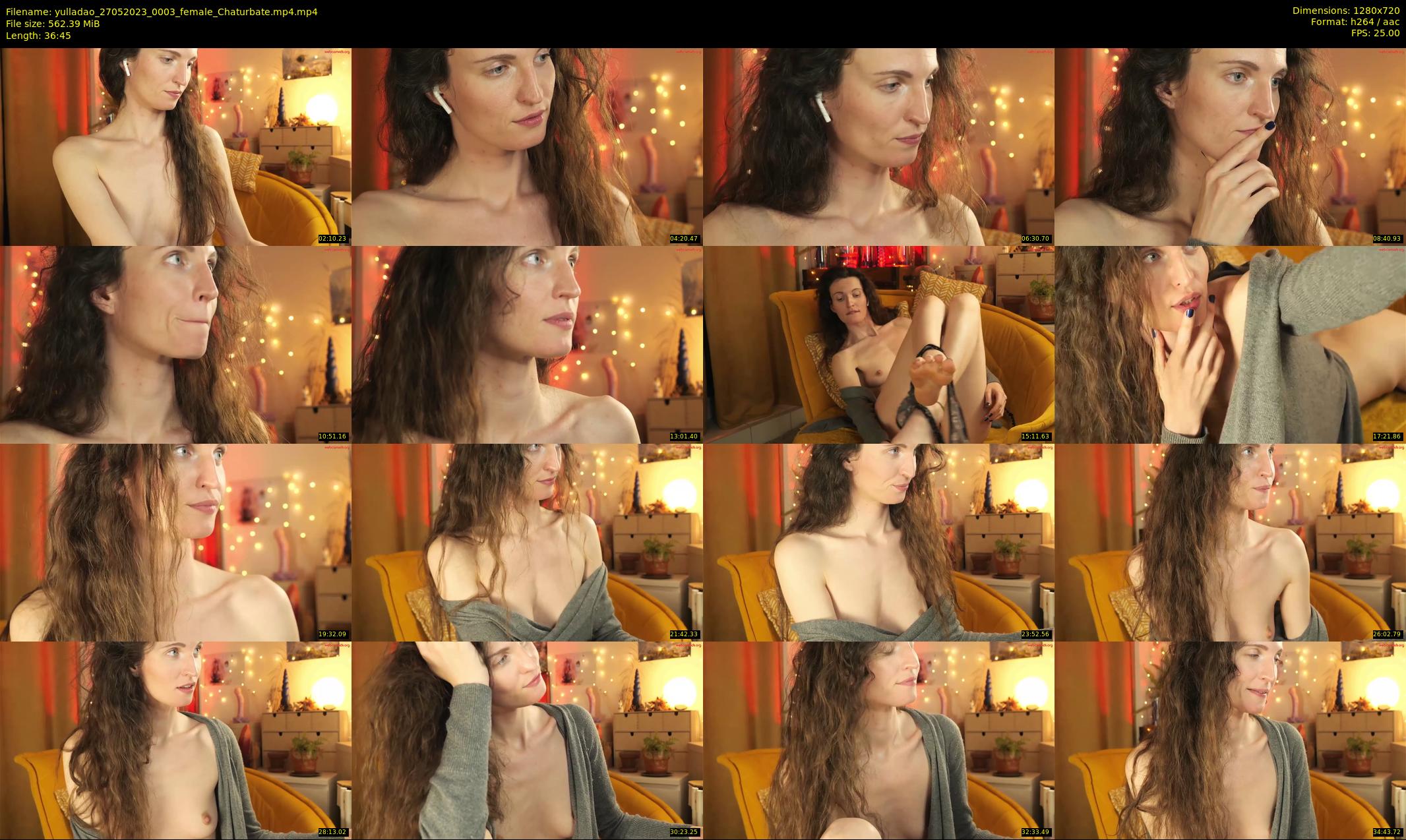 yulladao — 37 minute Chaturbate female cam show recording, 720p, May 27, 2023