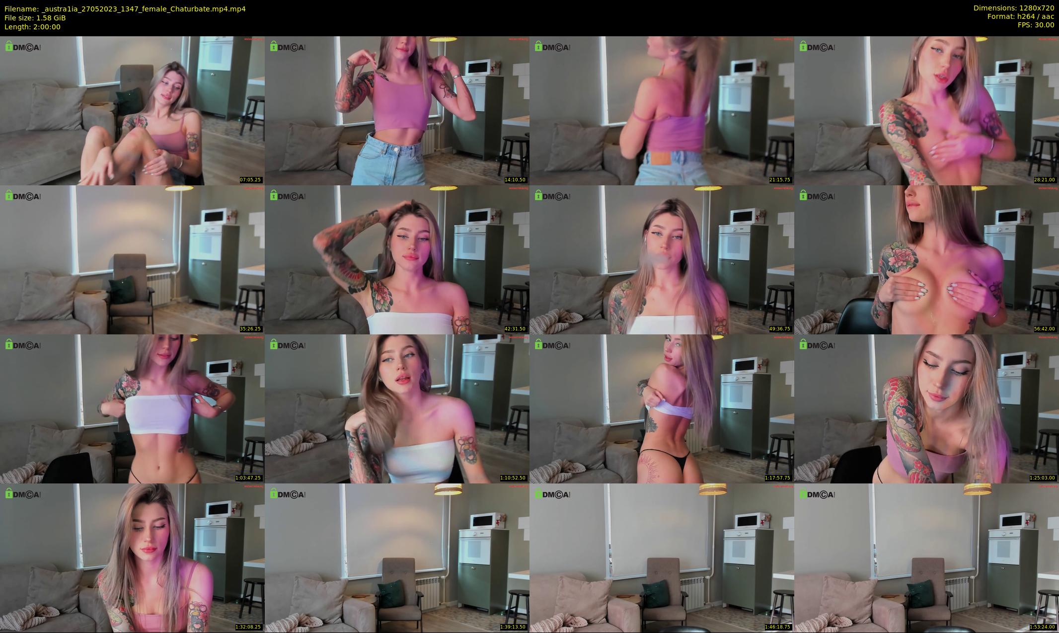 _austra1ia — 120 minute Chaturbate female cam show recording, 720p, May 27, 2023