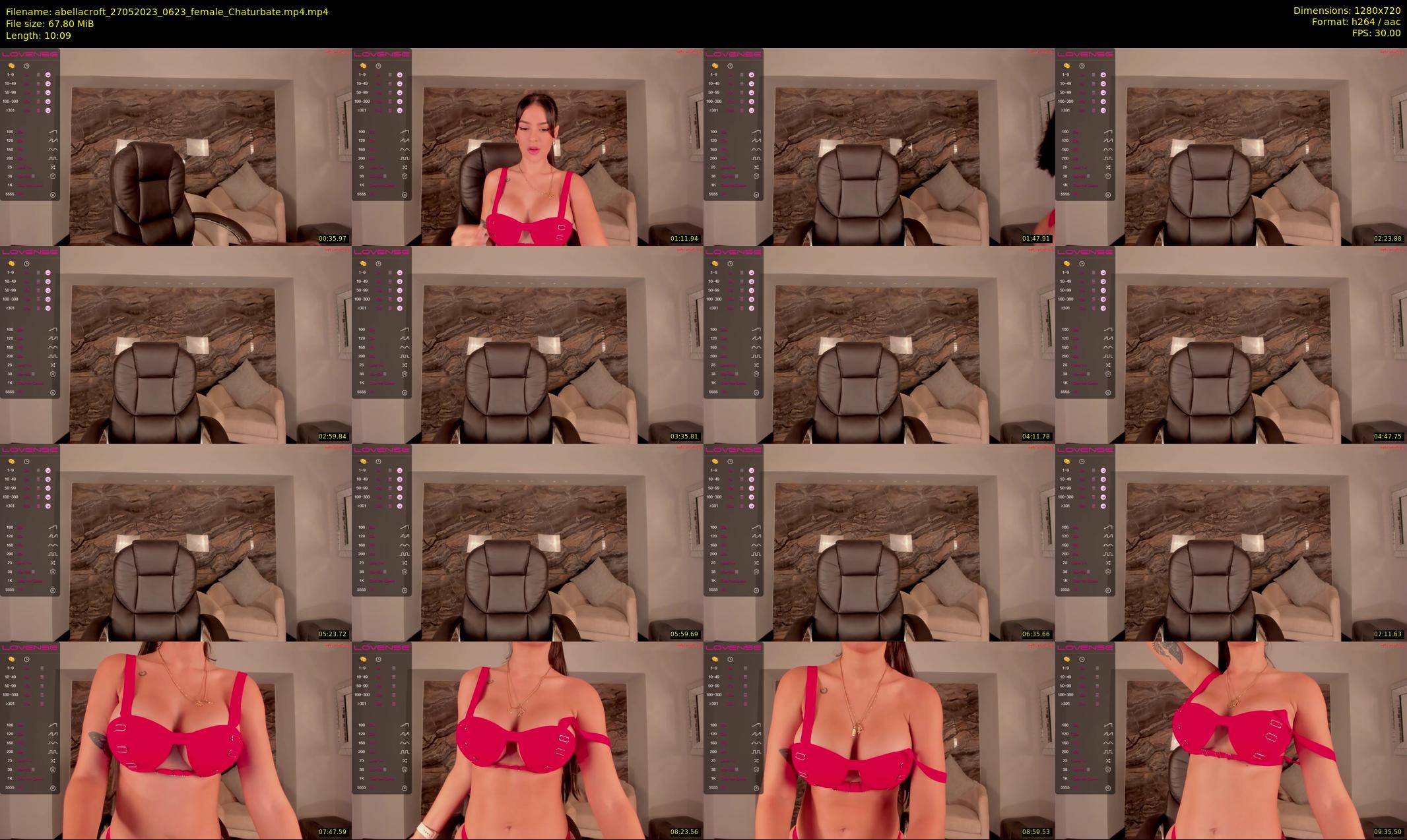 abellacroft — 11 minute Chaturbate female cam show recording, 720p, May 27, 2023