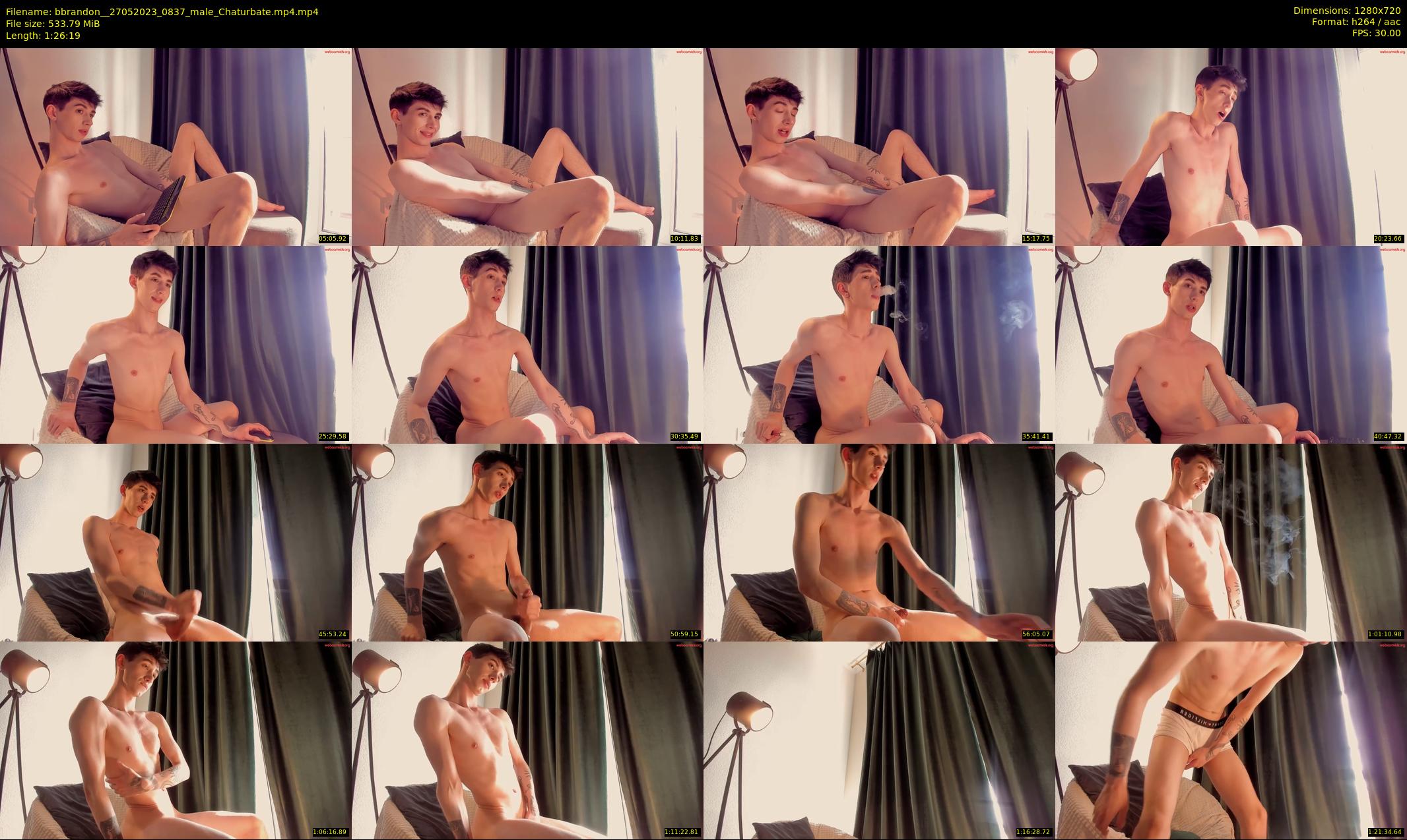bbrandon_ — 87 minute Chaturbate male cam show recording, 720p, May 27, 2023