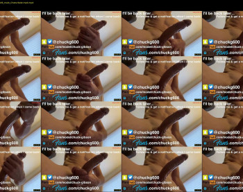 chuckg600 — 9 minute Chaturbate male cam show recording, 480p, May 27, 2023