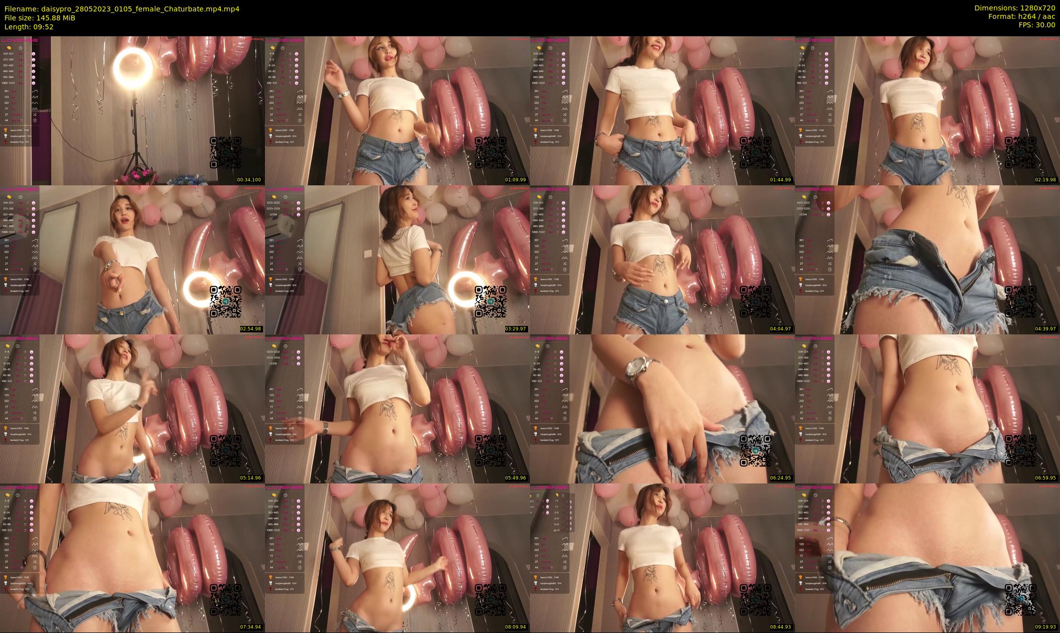 daisypro — 10 minute Chaturbate couple cam show recording, 720p, May 28, 2023