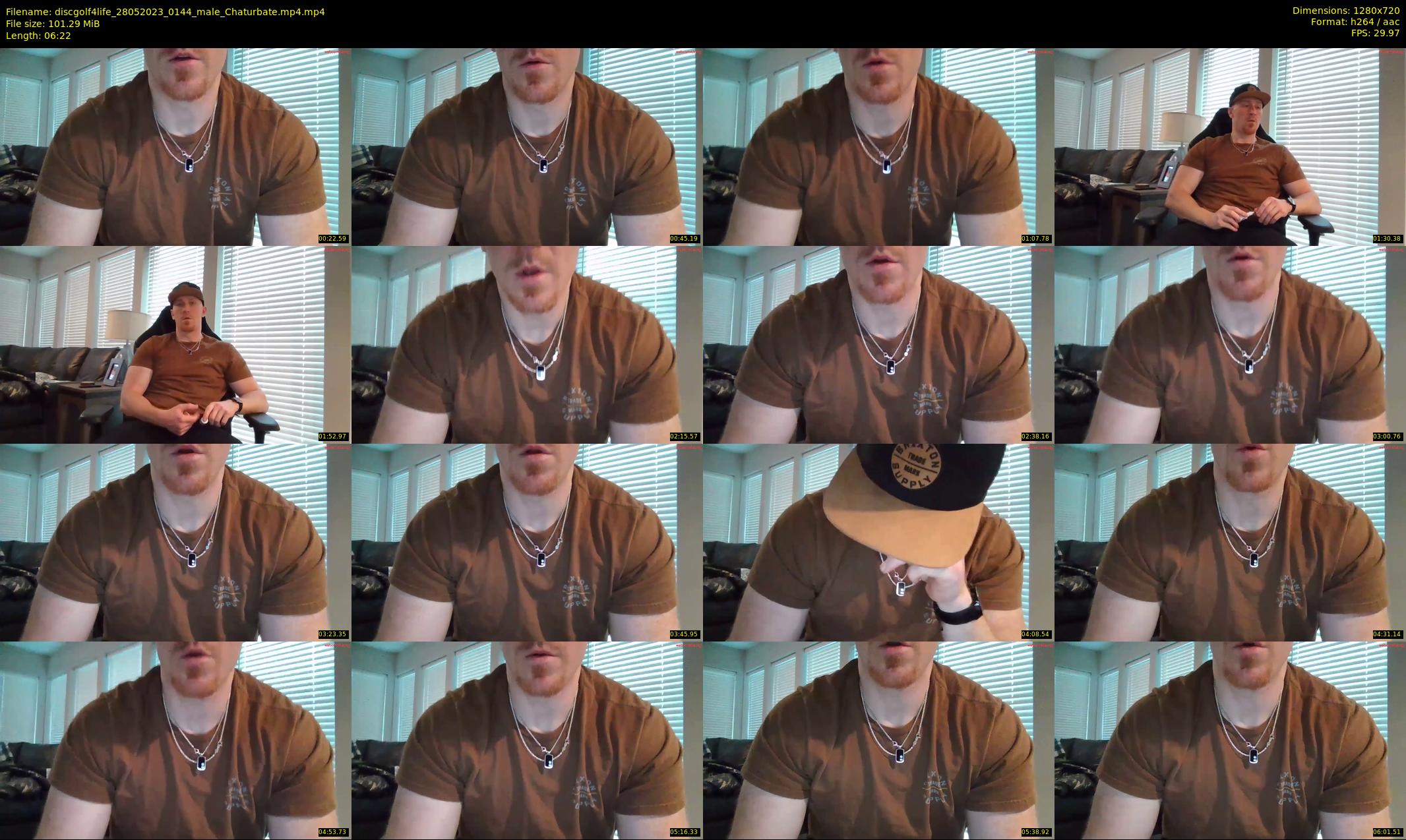 discgolf4life — 7 minute Chaturbate male cam show recording, 720p, May 28, 2023