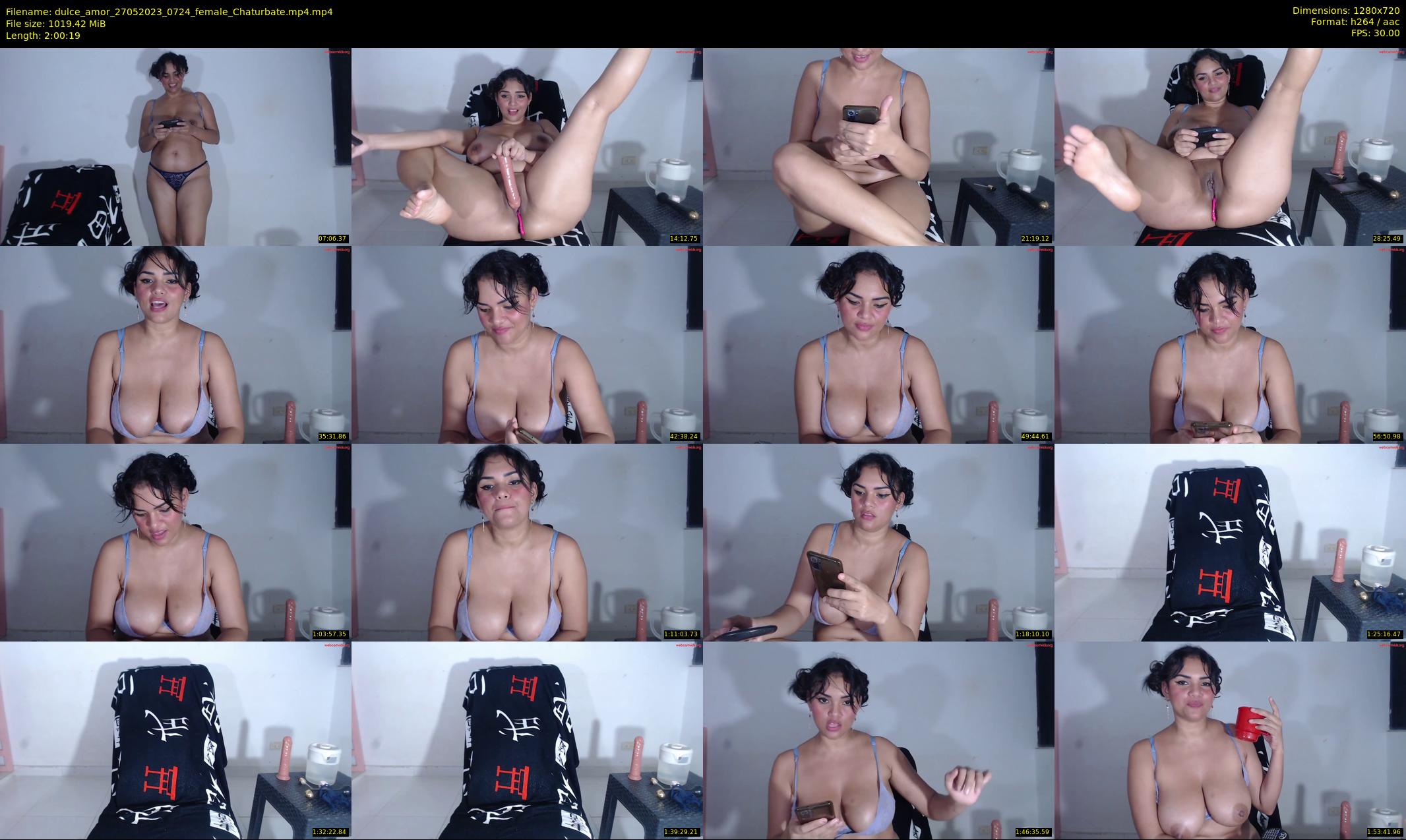 dulce_amor — 121 minute Chaturbate female cam show recording, 720p, May 27, 2023