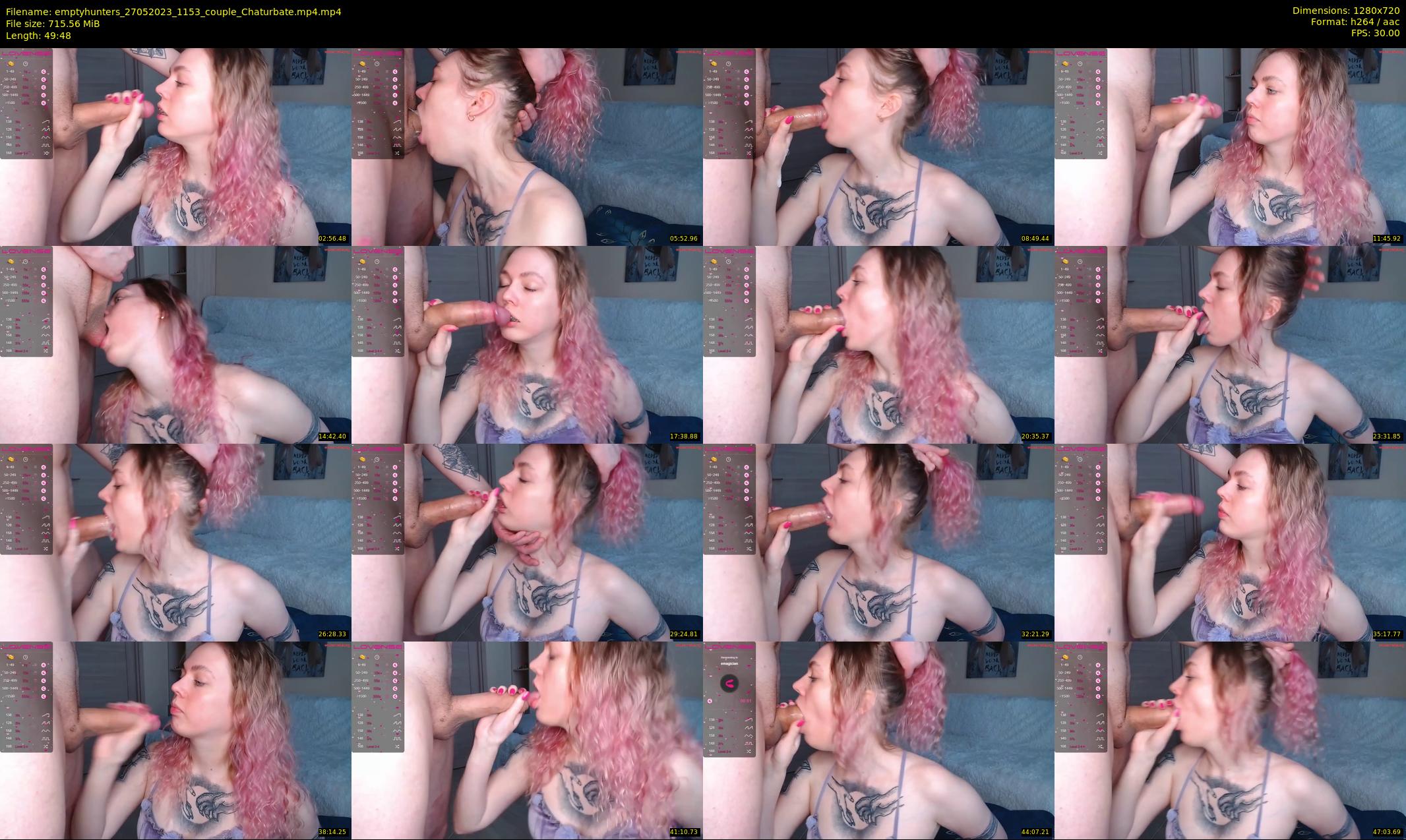 emptyhunters — 50 minute Chaturbate couple cam show recording, 720p, May 27, 2023
