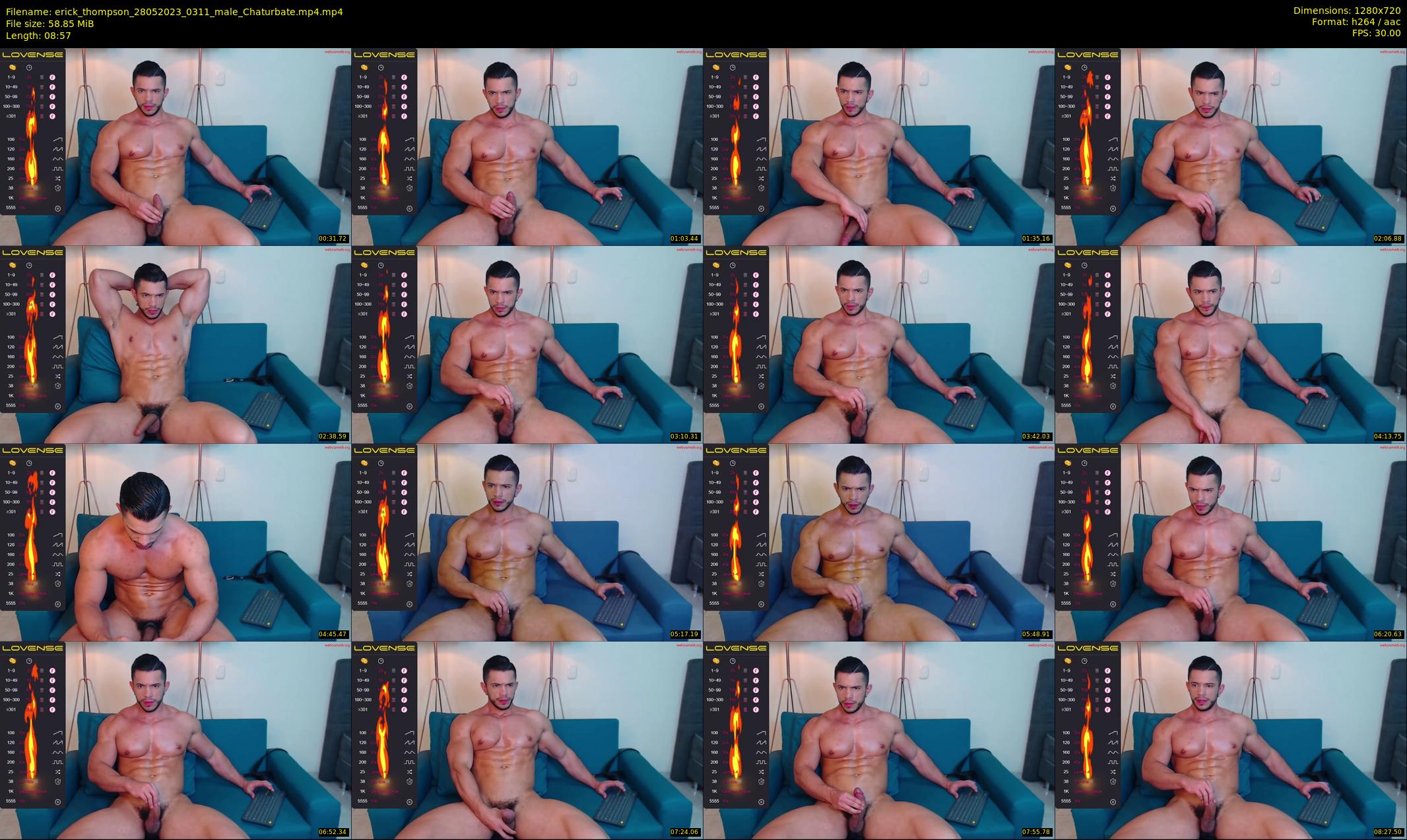 erick_thompson — 9 minute Chaturbate male cam show recording, 720p, May 28, 2023