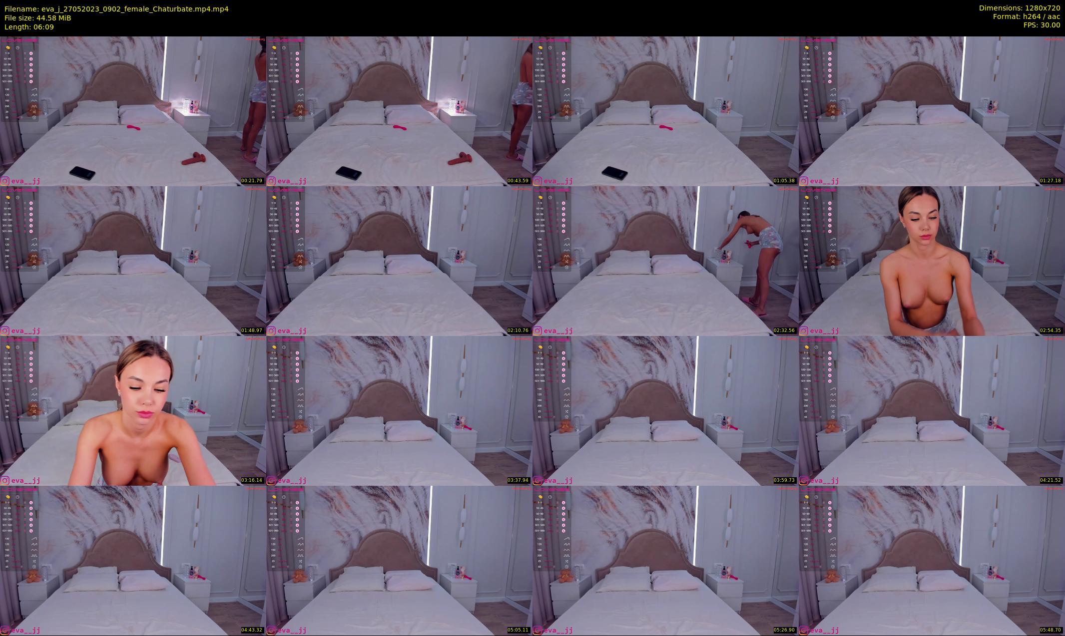 eva_j — 7 minute Chaturbate female cam show recording, 720p, May 27, 2023