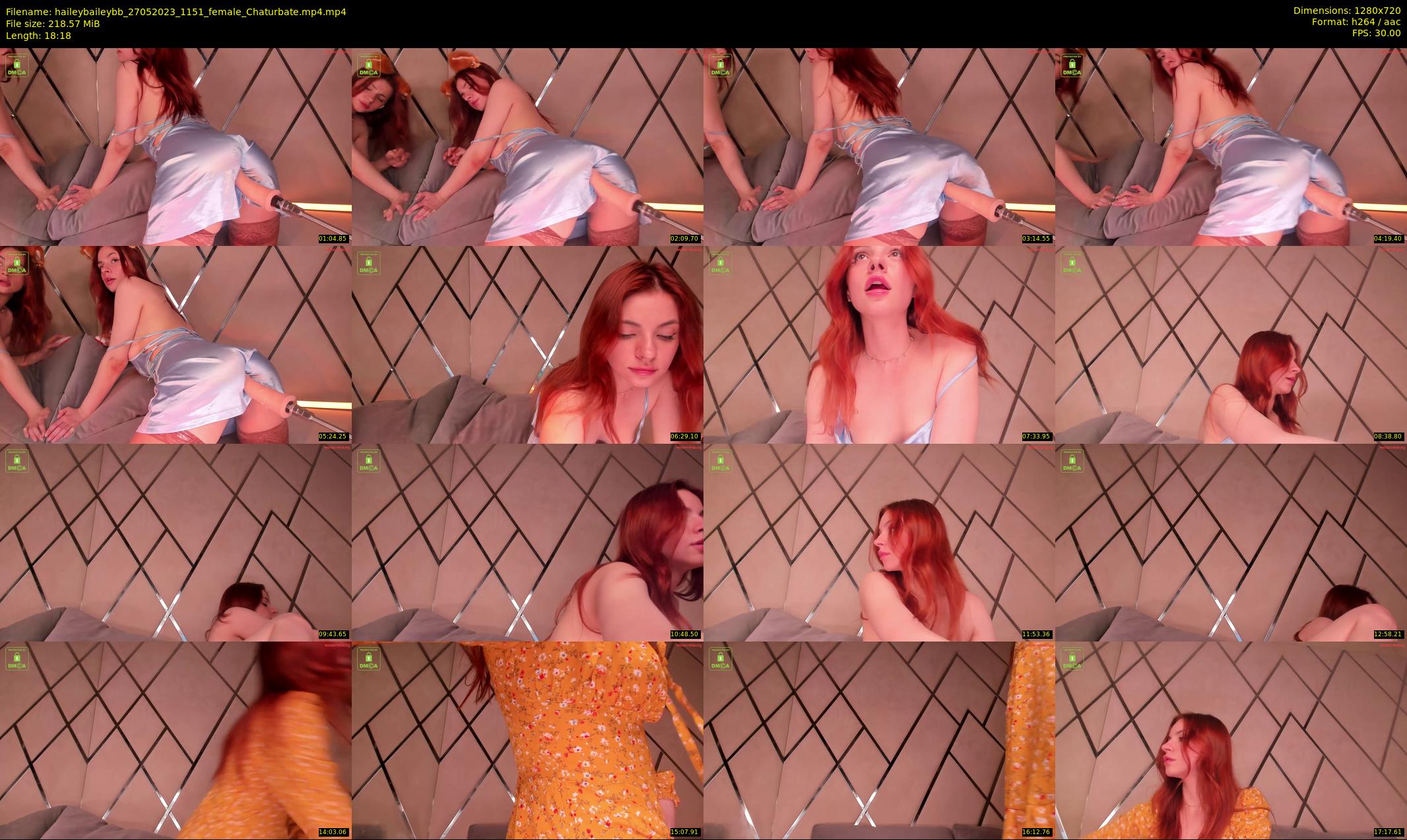 haileybaileybb — 19 minute Chaturbate female cam show recording, 720p, May 27, 2023