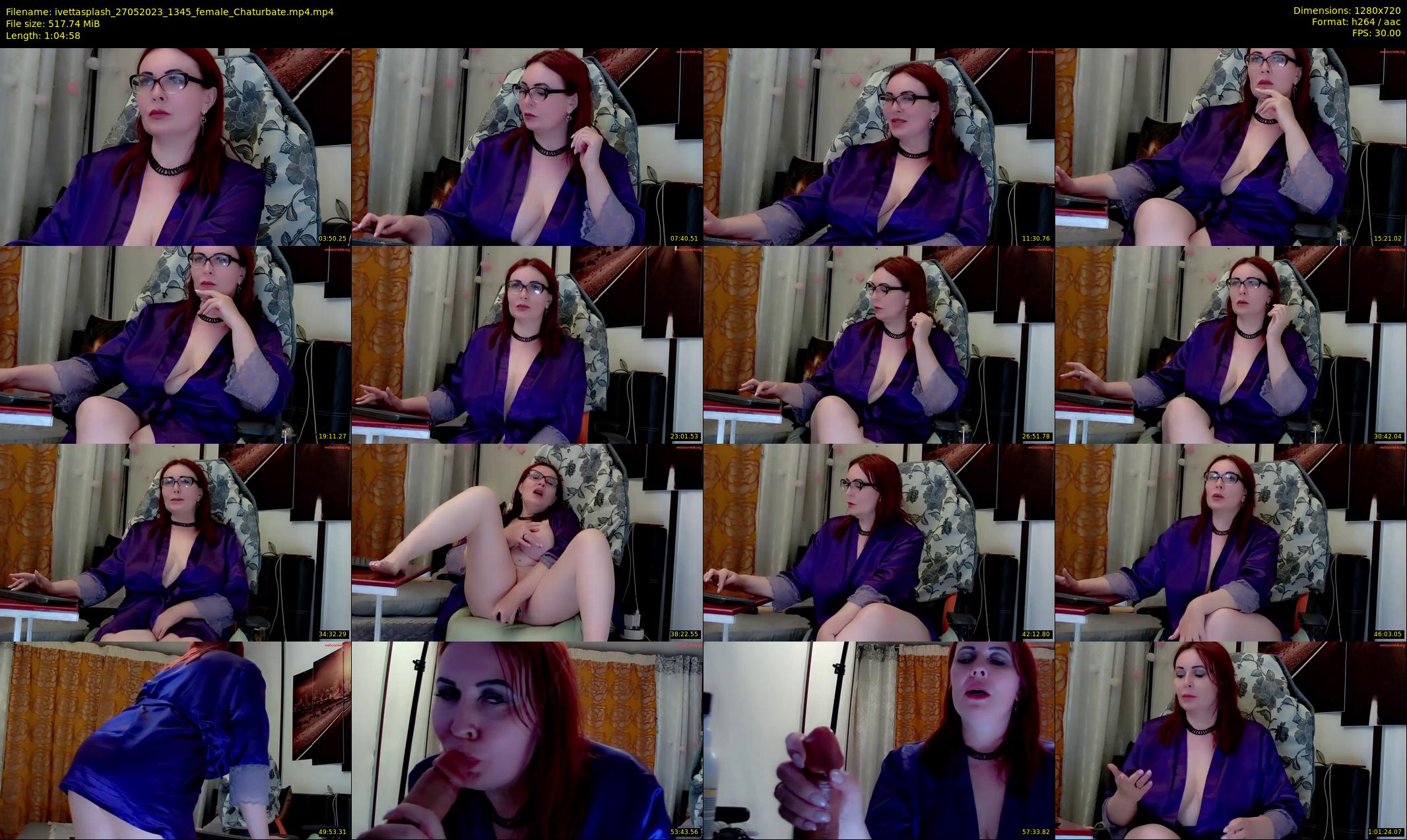 ivettasplash — 65 minute Chaturbate female cam show recording, 720p, May 27, 2023