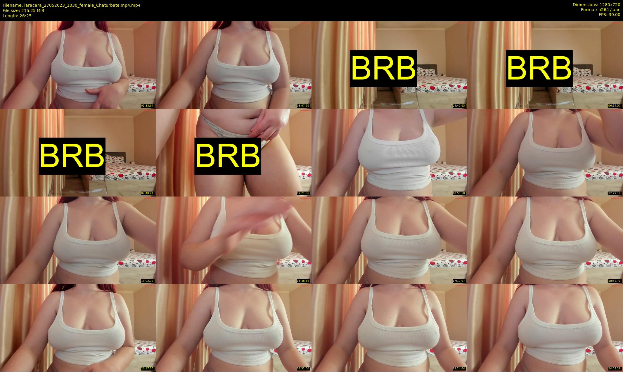 laracara — 27 minute Chaturbate female cam show recording, 720p, May 27, 2023