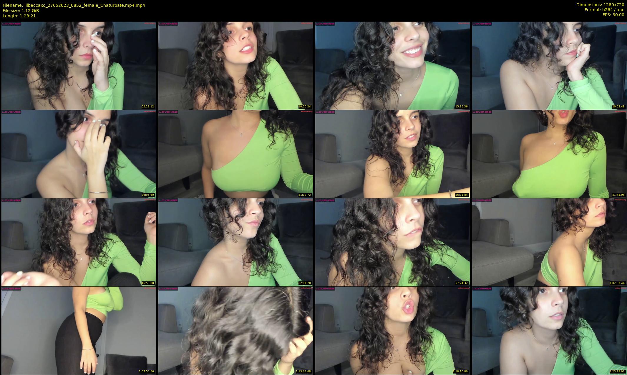 lilbeccaxo — 89 minute Chaturbate female cam show recording, 720p, May 27, 2023