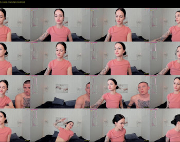 meowluv — 9 minute Chaturbate couple cam show recording, 720p, May 27, 2023