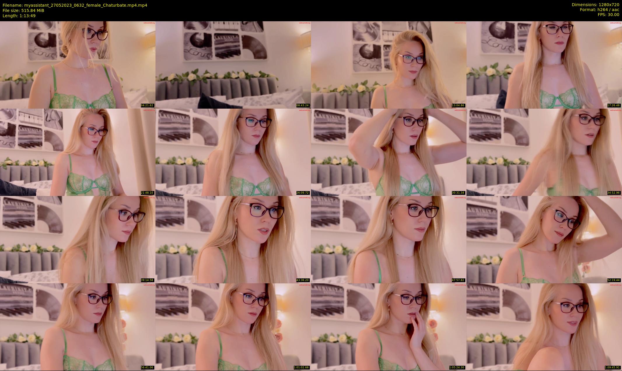 myassistant — 74 minute Chaturbate female cam show recording, 720p, May 27, 2023