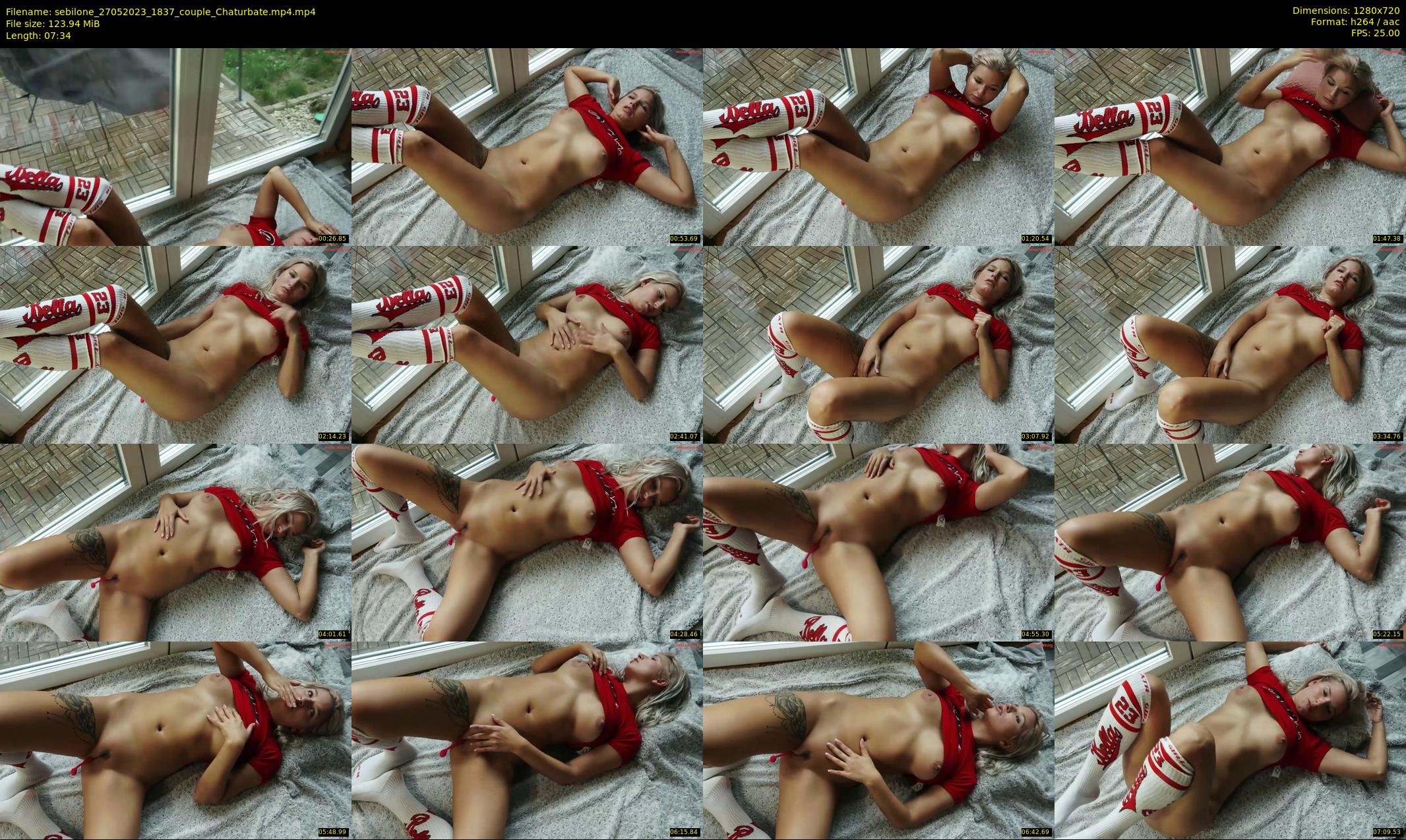 sebilone — 8 minute Chaturbate couple cam show recording, 720p, May 27, 2023