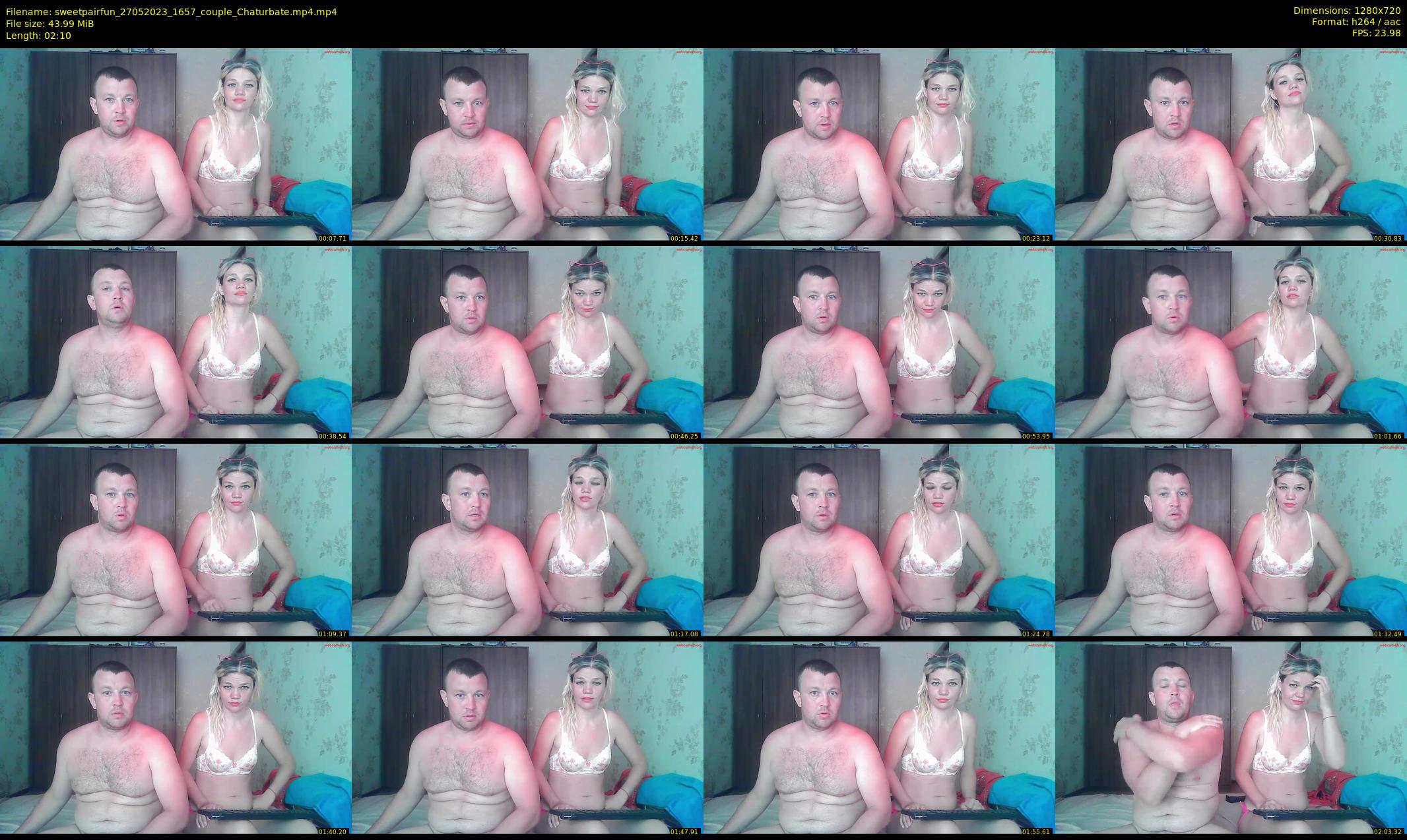 sweetpairfun — 3 minute Chaturbate couple cam show recording, 720p, May 27, 2023