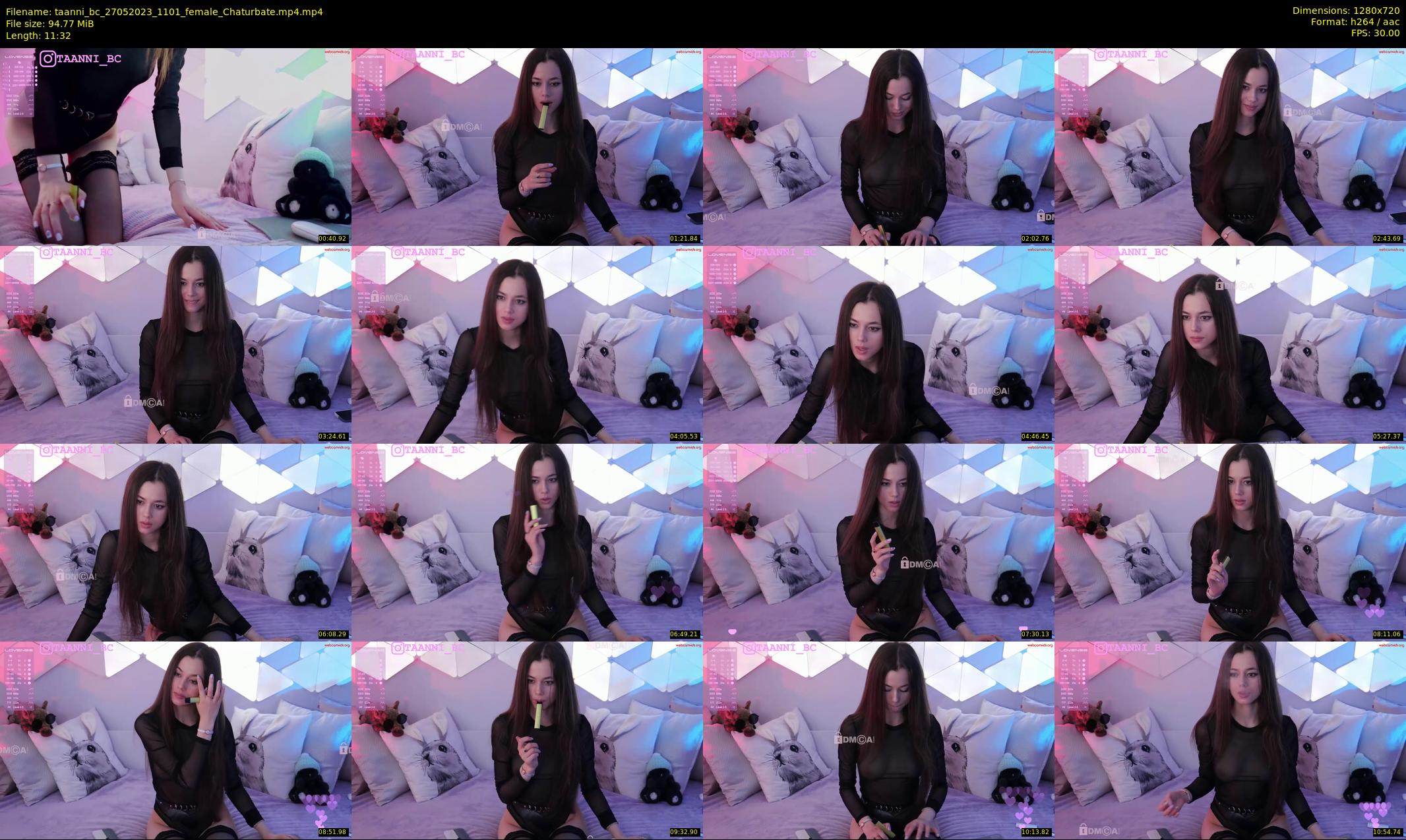 taanni_bc — 12 minute Chaturbate female cam show recording, 720p, May 27, 2023