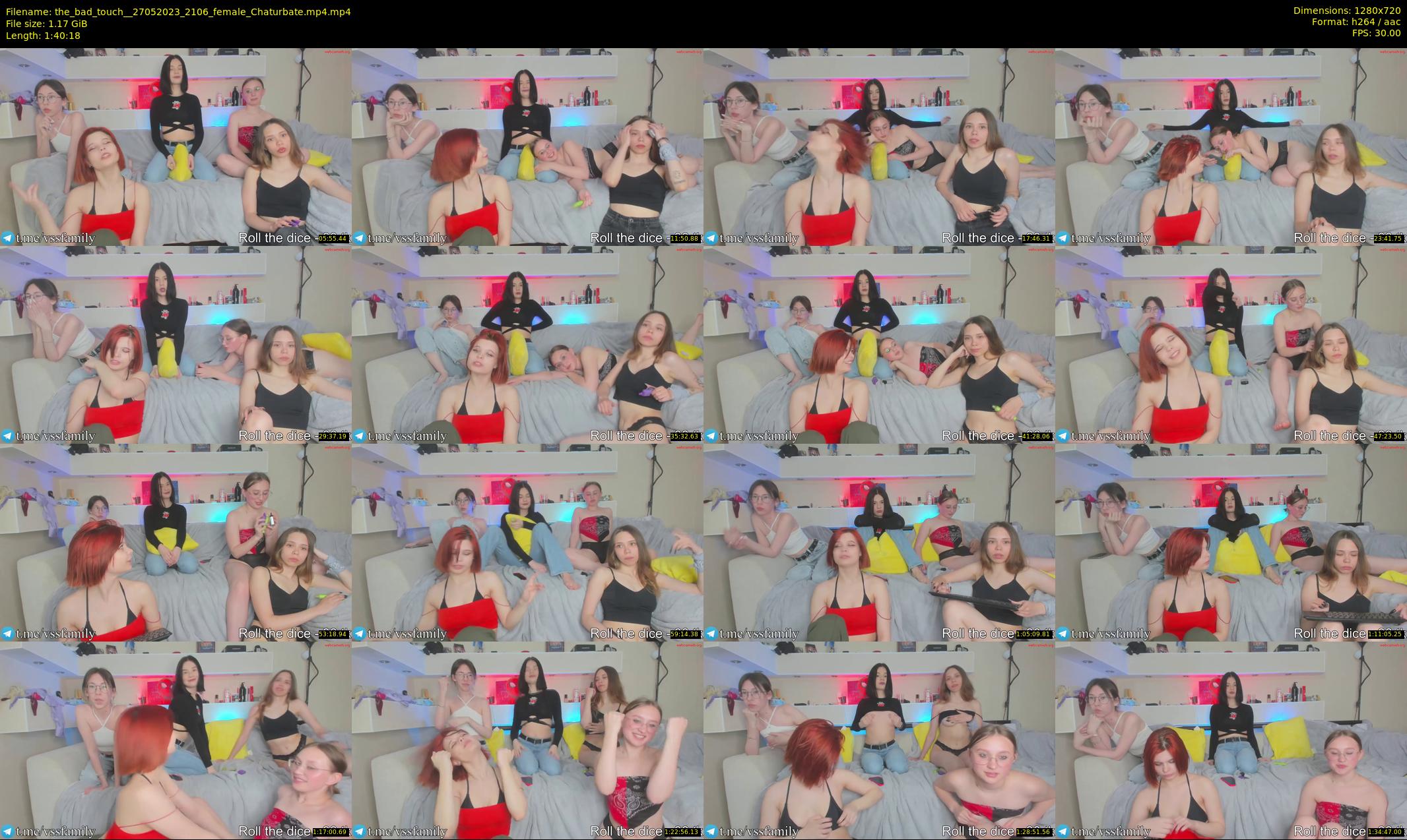 the_bad_touch_ — 101 minute Chaturbate couple cam show recording, 720p, May 27, 2023