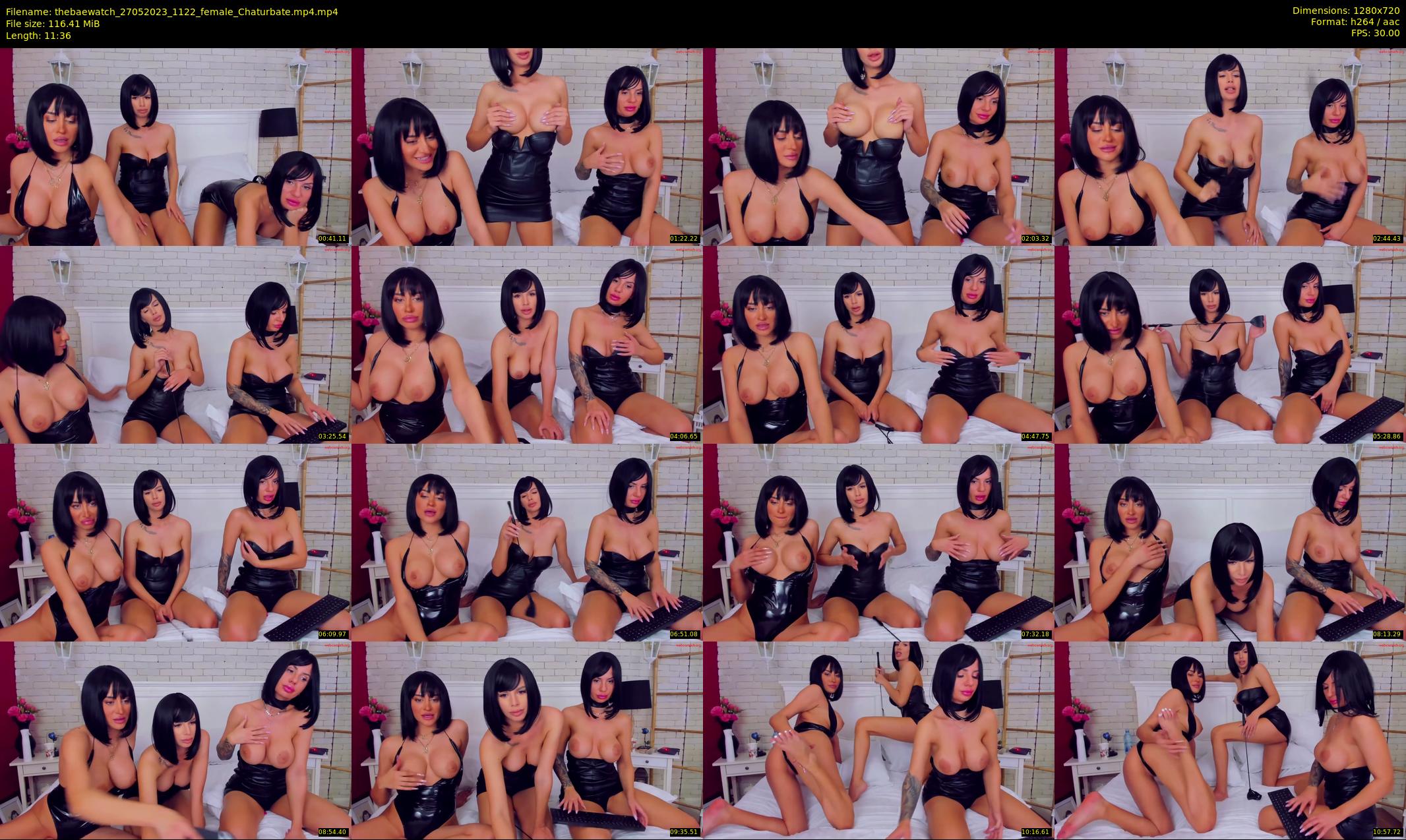 thebaewatch — 12 minute Chaturbate female cam show recording, 720p, May 27, 2023