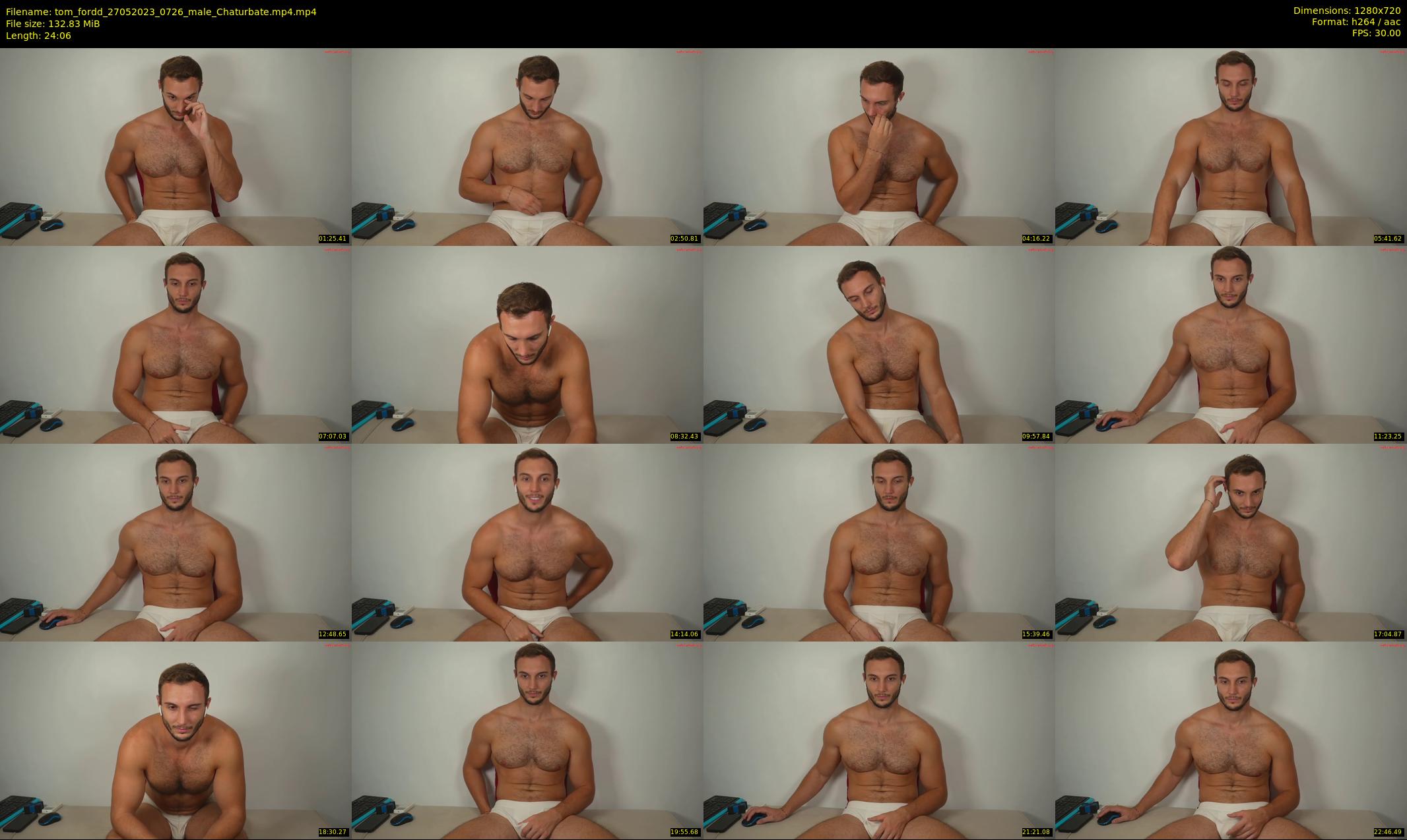 tom_fordd — 25 minute Chaturbate male cam show recording, 720p, May 27, 2023