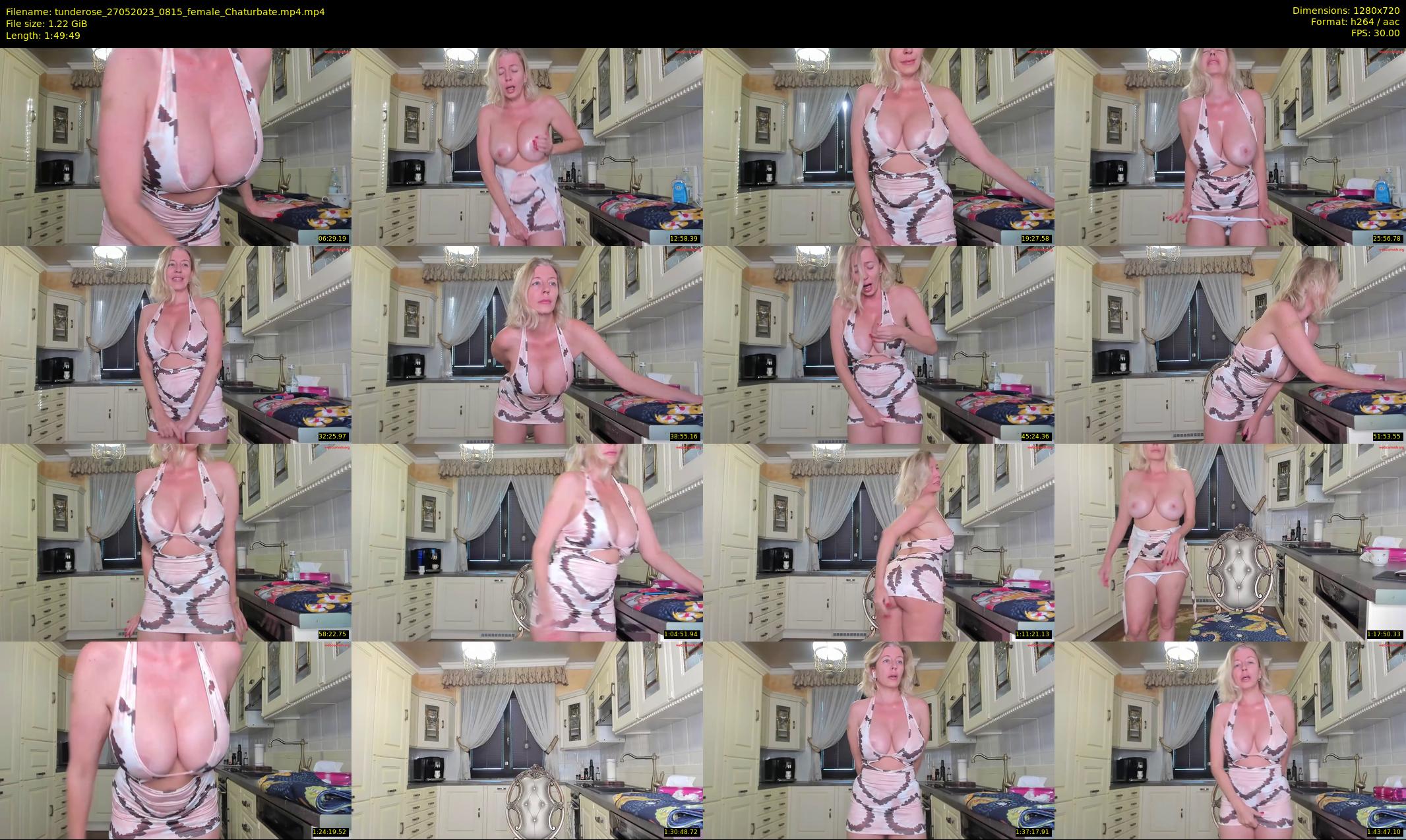 tunderose — 110 minute Chaturbate female cam show recording, 720p, May 27, 2023