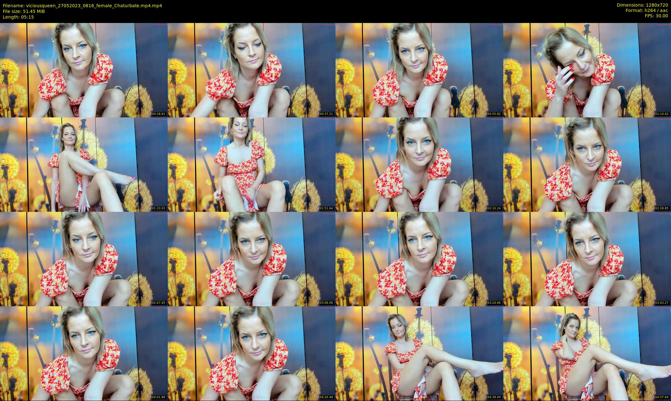 viciousqueen — 6 minute Chaturbate female cam show recording, 720p, May 27, 2023