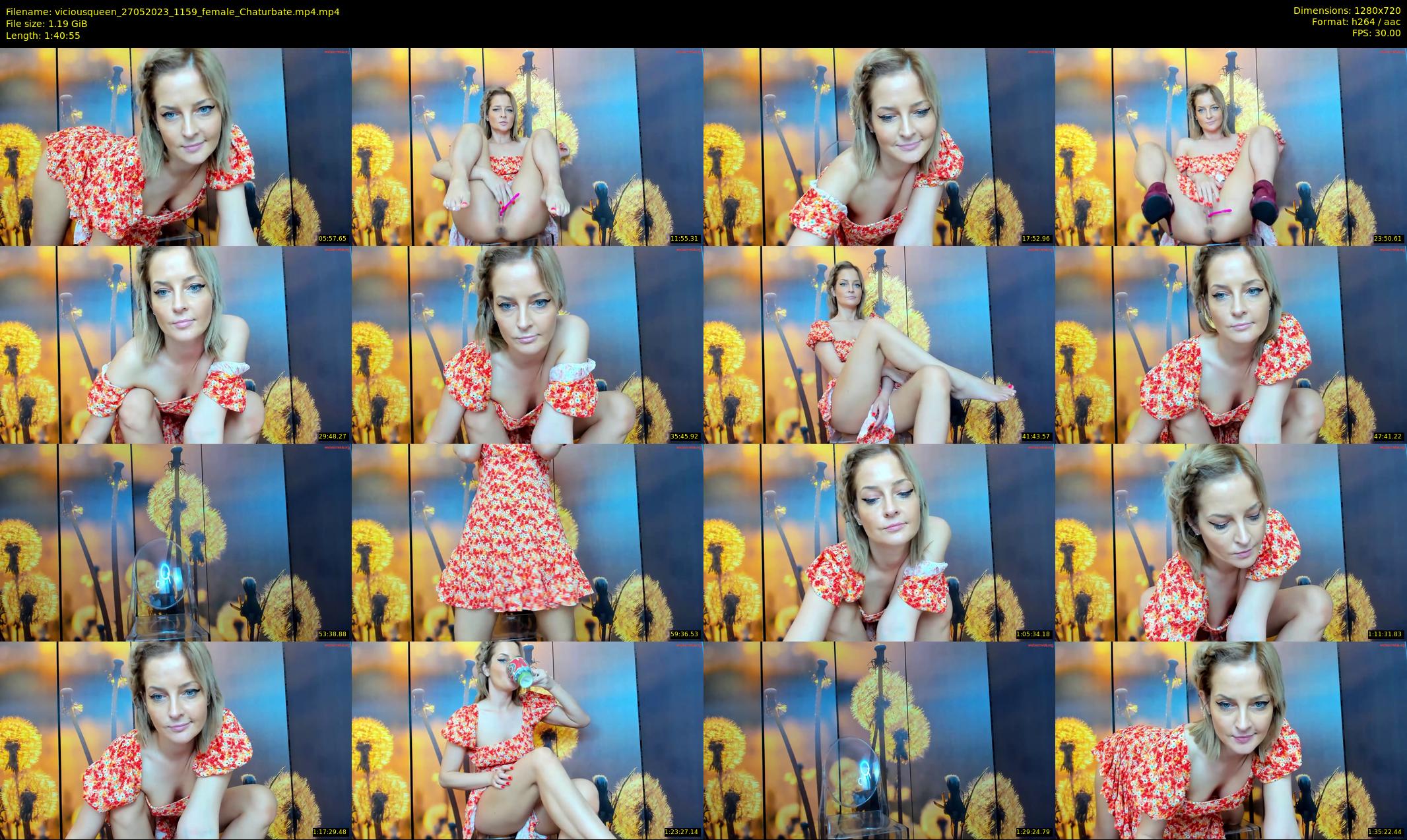 viciousqueen — 101 minute Chaturbate female cam show recording, 720p, May 27, 2023