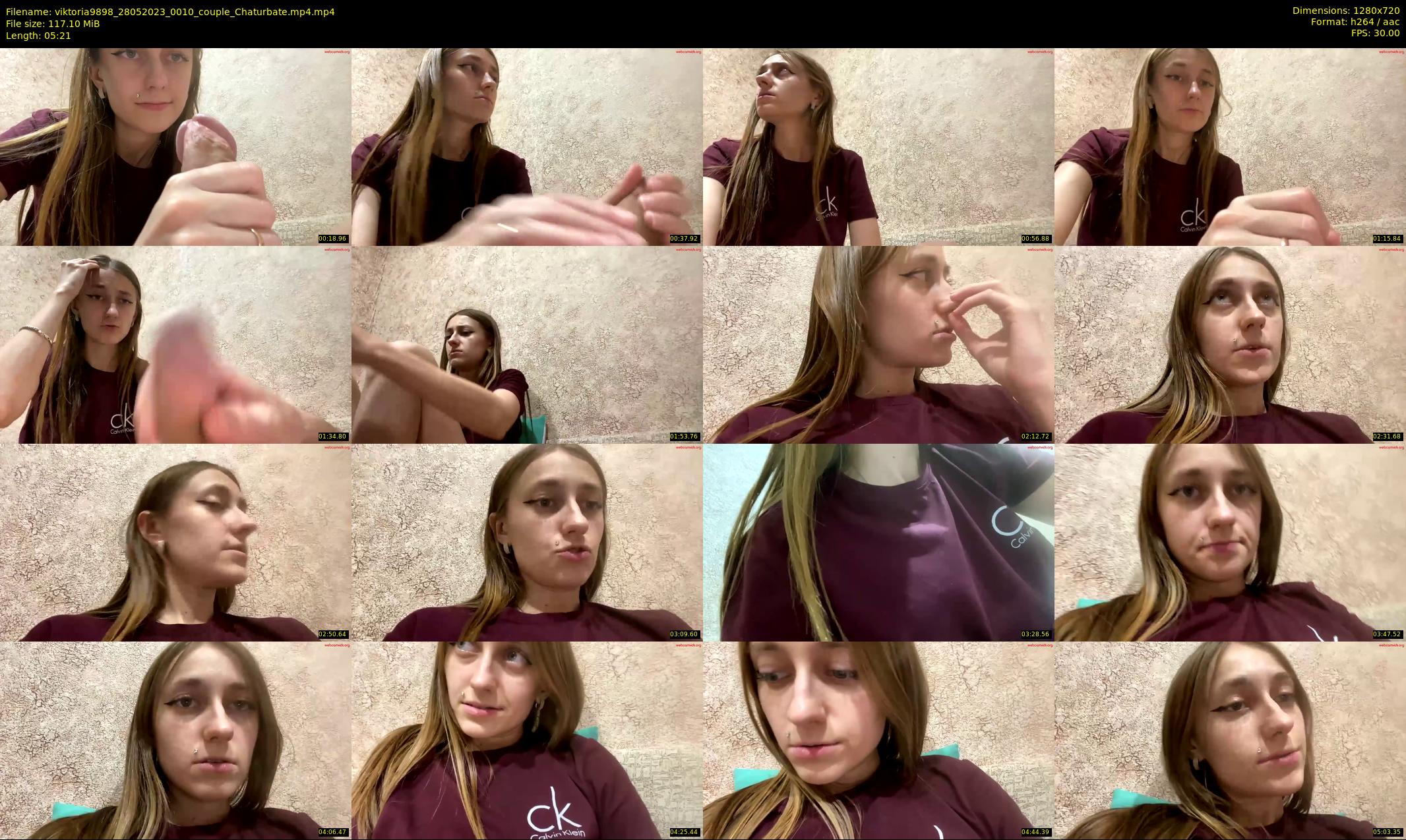 viktoria9898 — 6 minute Chaturbate couple cam show recording, 720p, May 28, 2023
