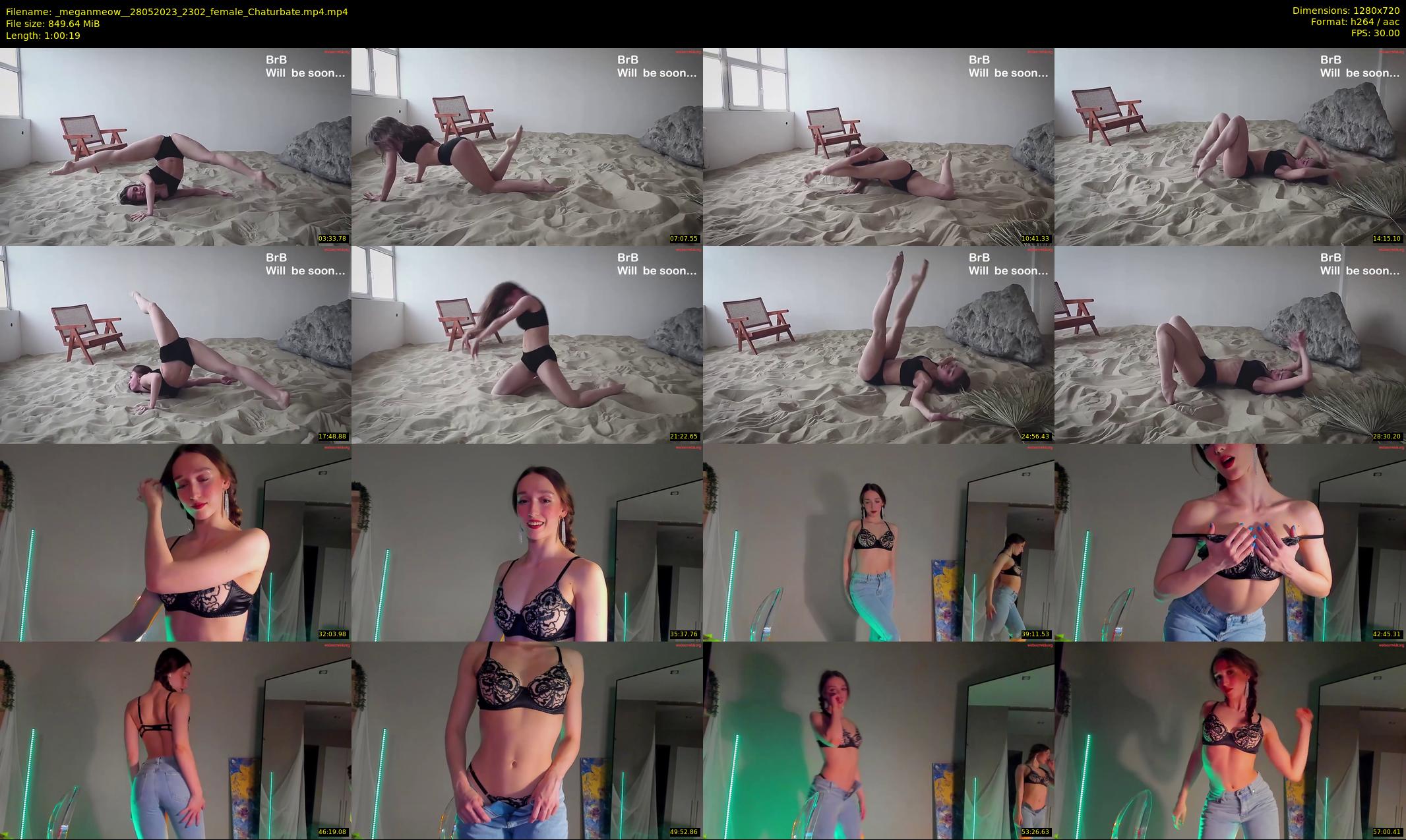 _meganmeow_ — 61 minute Chaturbate female cam show recording, 720p, May 28, 2023