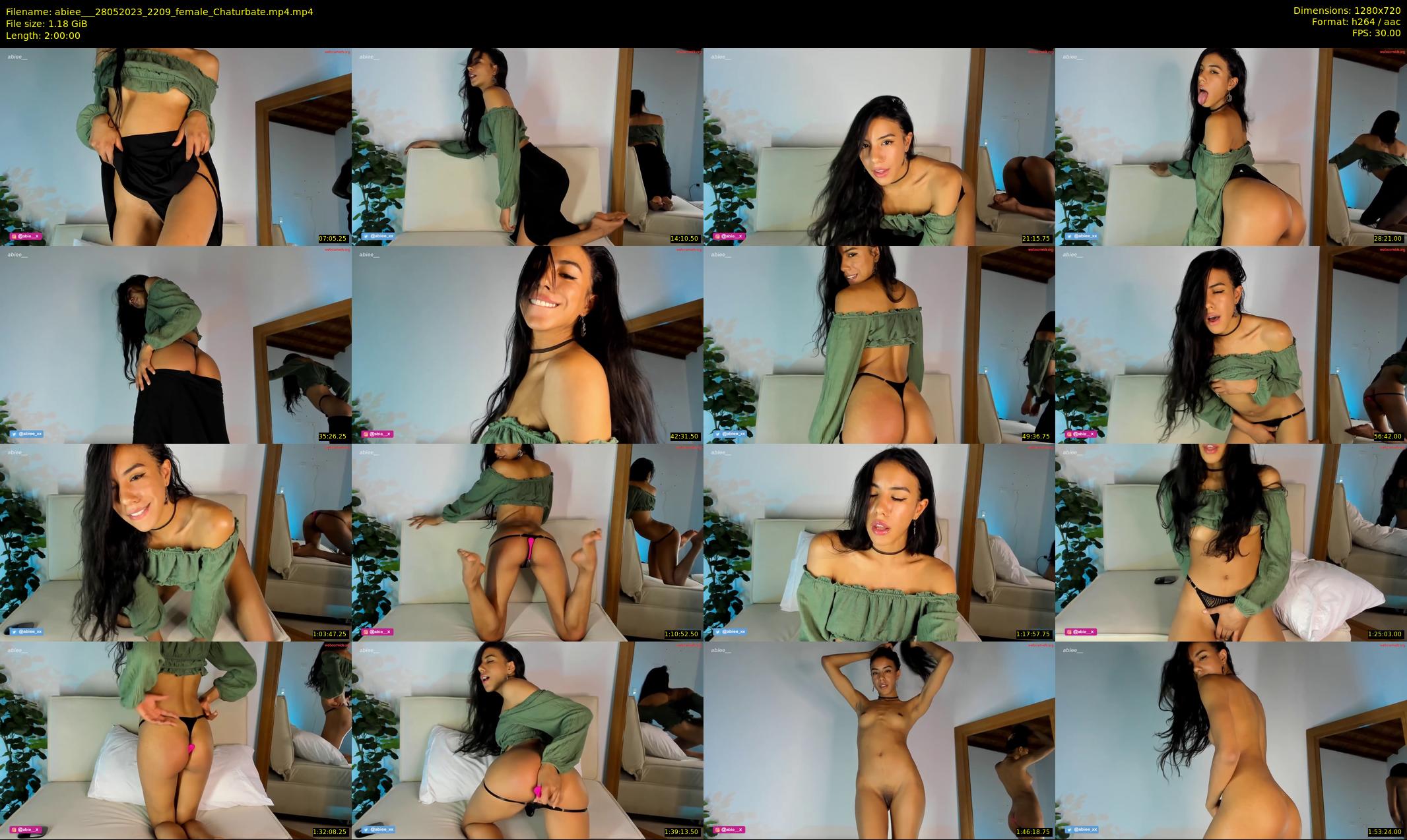 abiee__ — 120 minute Chaturbate female cam show recording, 720p, May 28, 2023