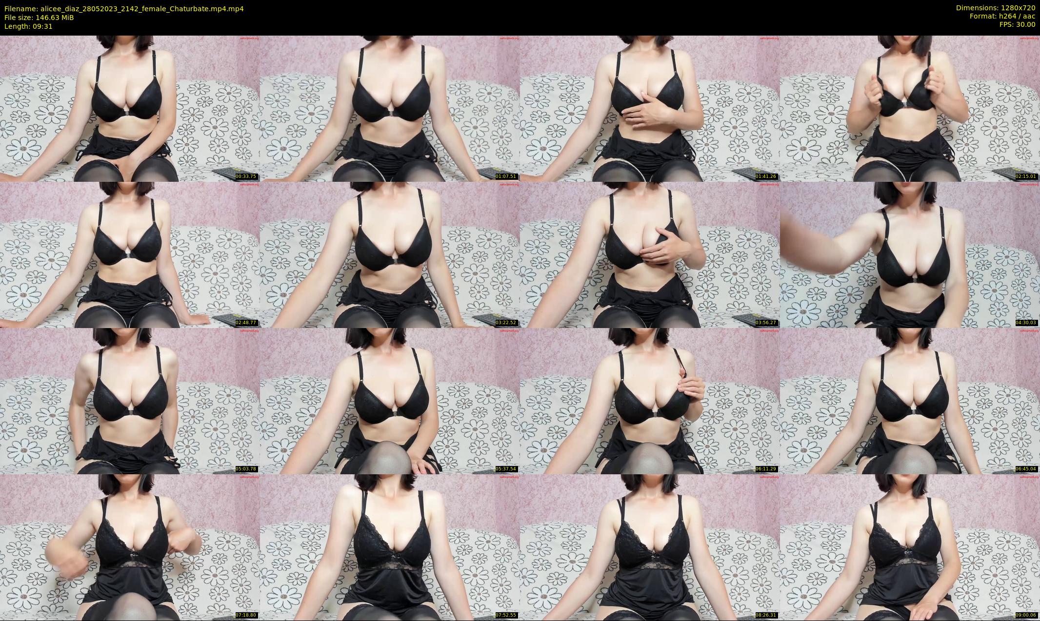 alicee_diaz — 10 minute Chaturbate female cam show recording, 720p, May 28, 2023