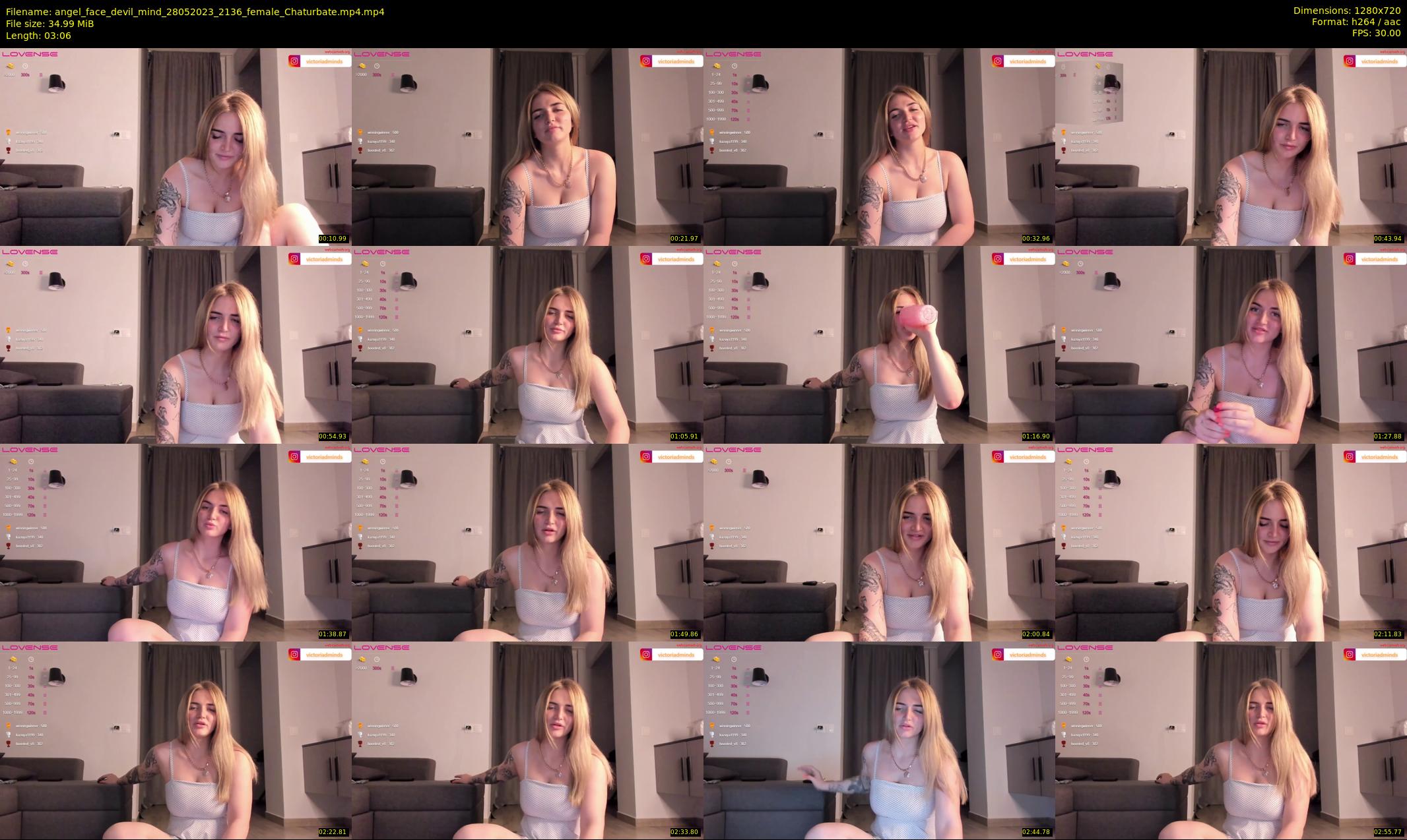 angel_face_devil_mind — 4 minute Chaturbate female cam show recording, 720p, May 28, 2023