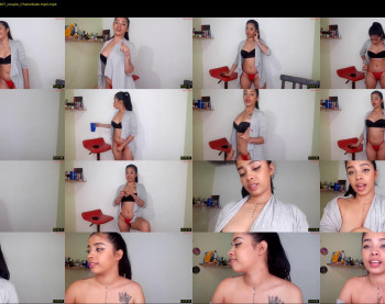 angielee01 — 18 minute Chaturbate couple cam show recording, 720p, May 28, 2023