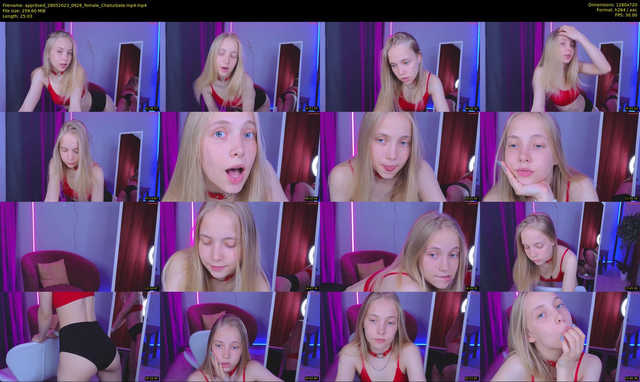 appr0ved — 26 minute Chaturbate female cam show recording, 720p, May 28, 2023