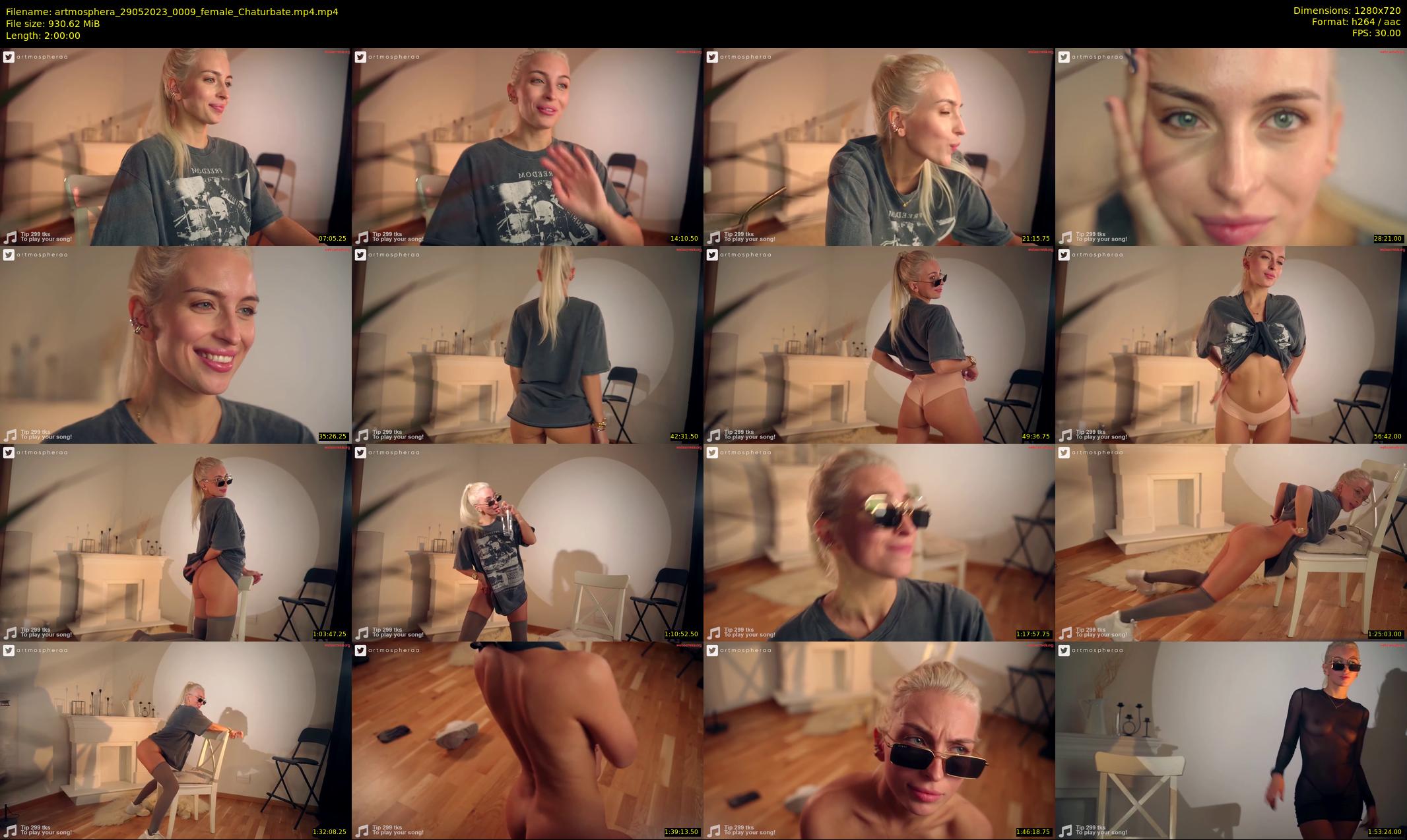 artmosphera — 120 minute Chaturbate female cam show recording, 720p, May 29, 2023