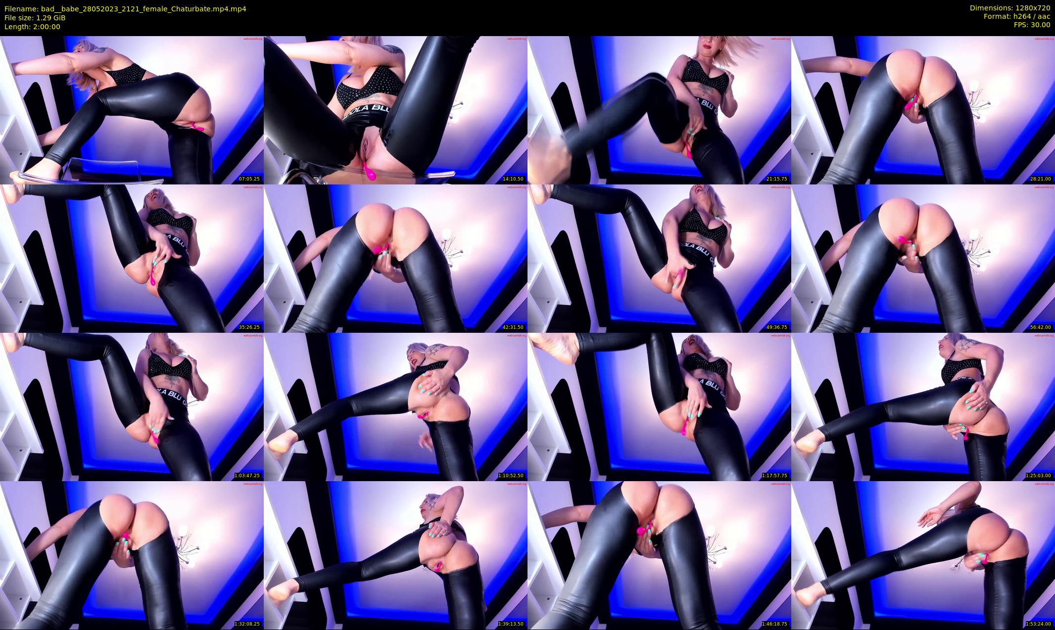 bad__babe — 120 minute Chaturbate female cam show recording, 720p, May 28, 2023