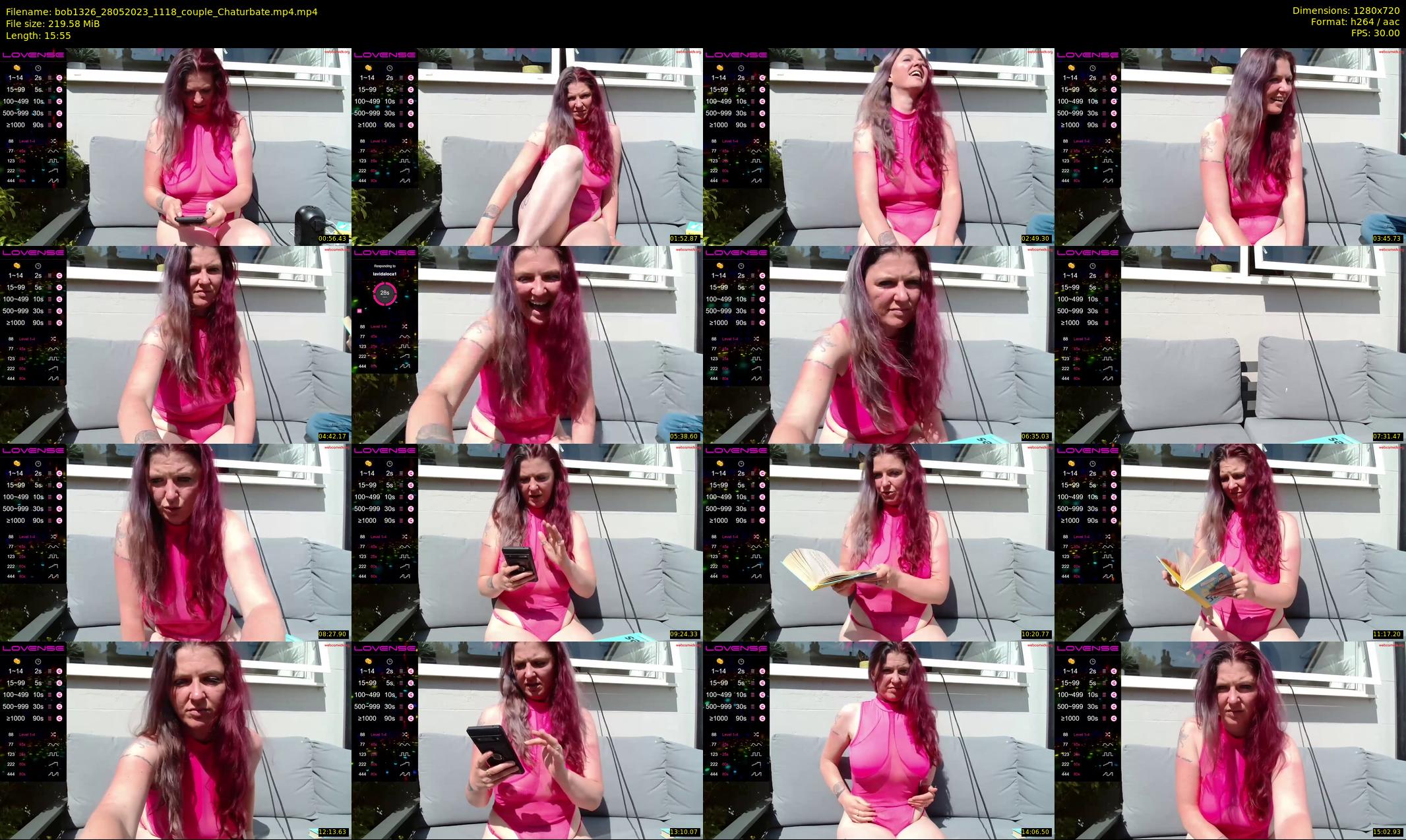 bob1326 — 16 minute Chaturbate female cam show recording, 720p, May 28, 2023