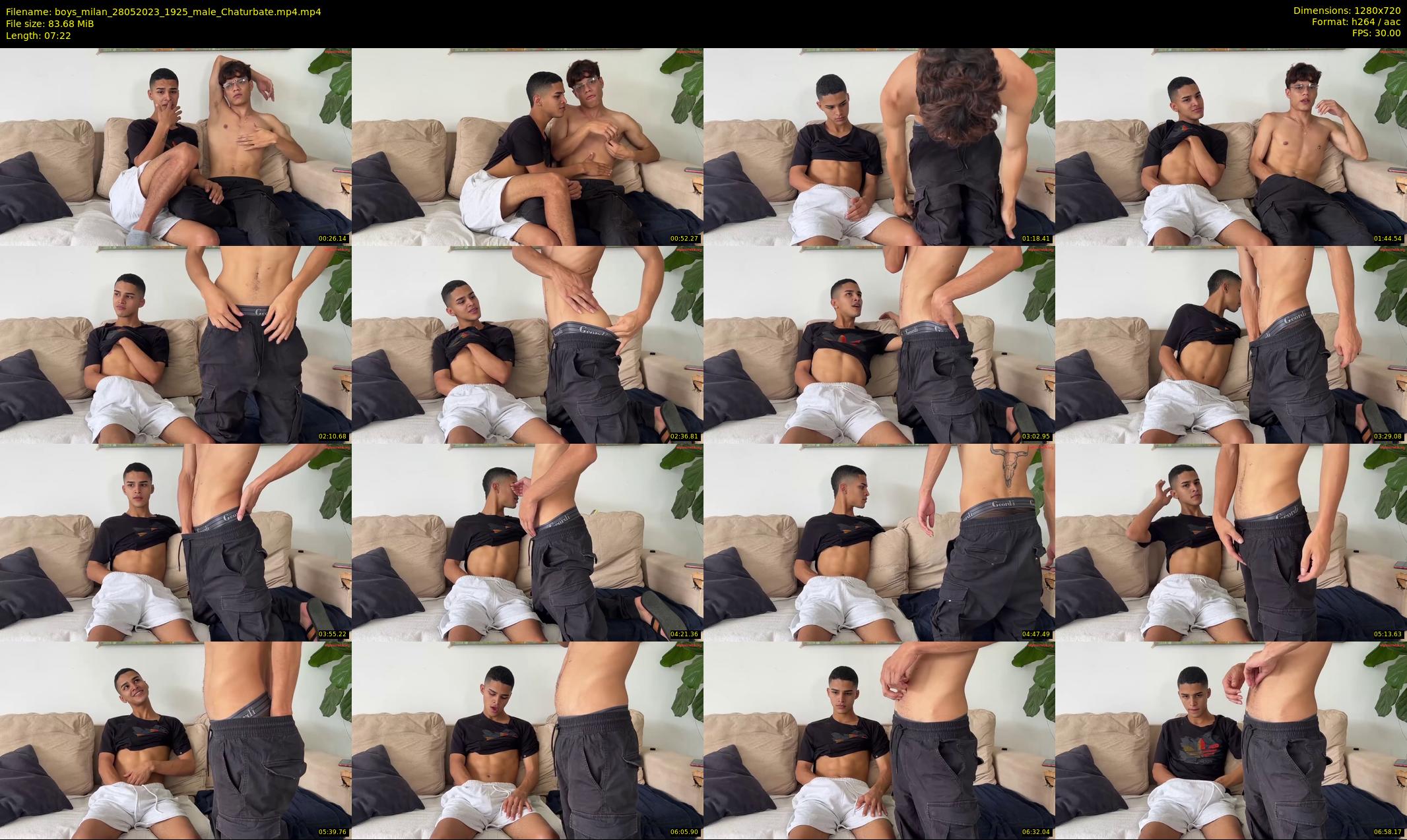 boys_milan — 8 minute Chaturbate male cam show recording, 720p, May 28, 2023