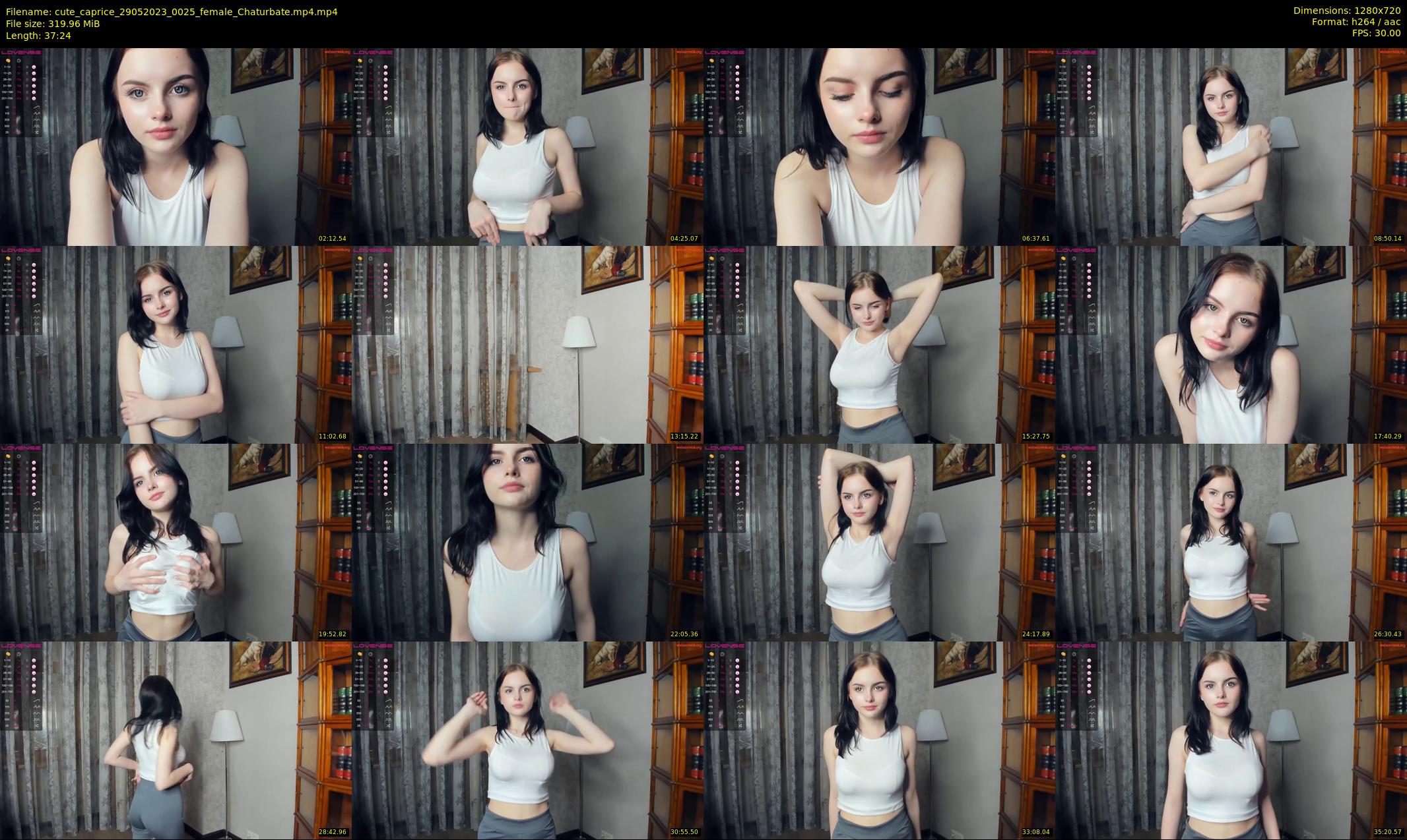 cute_caprice — 38 minute Chaturbate female cam show recording, 720p, May 29, 2023
