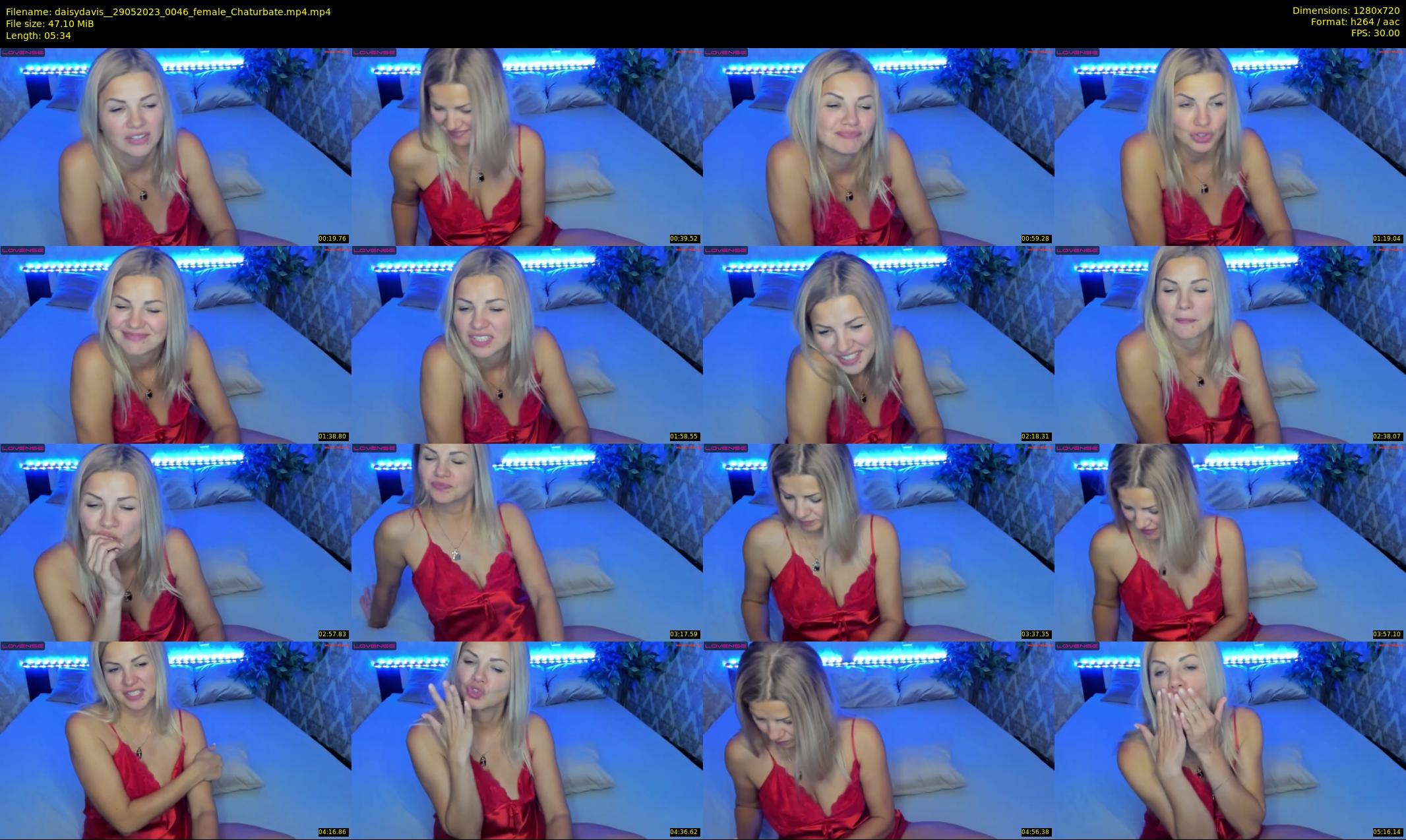 daisydavis_ — 6 minute Chaturbate female cam show recording, 720p, May 29, 2023
