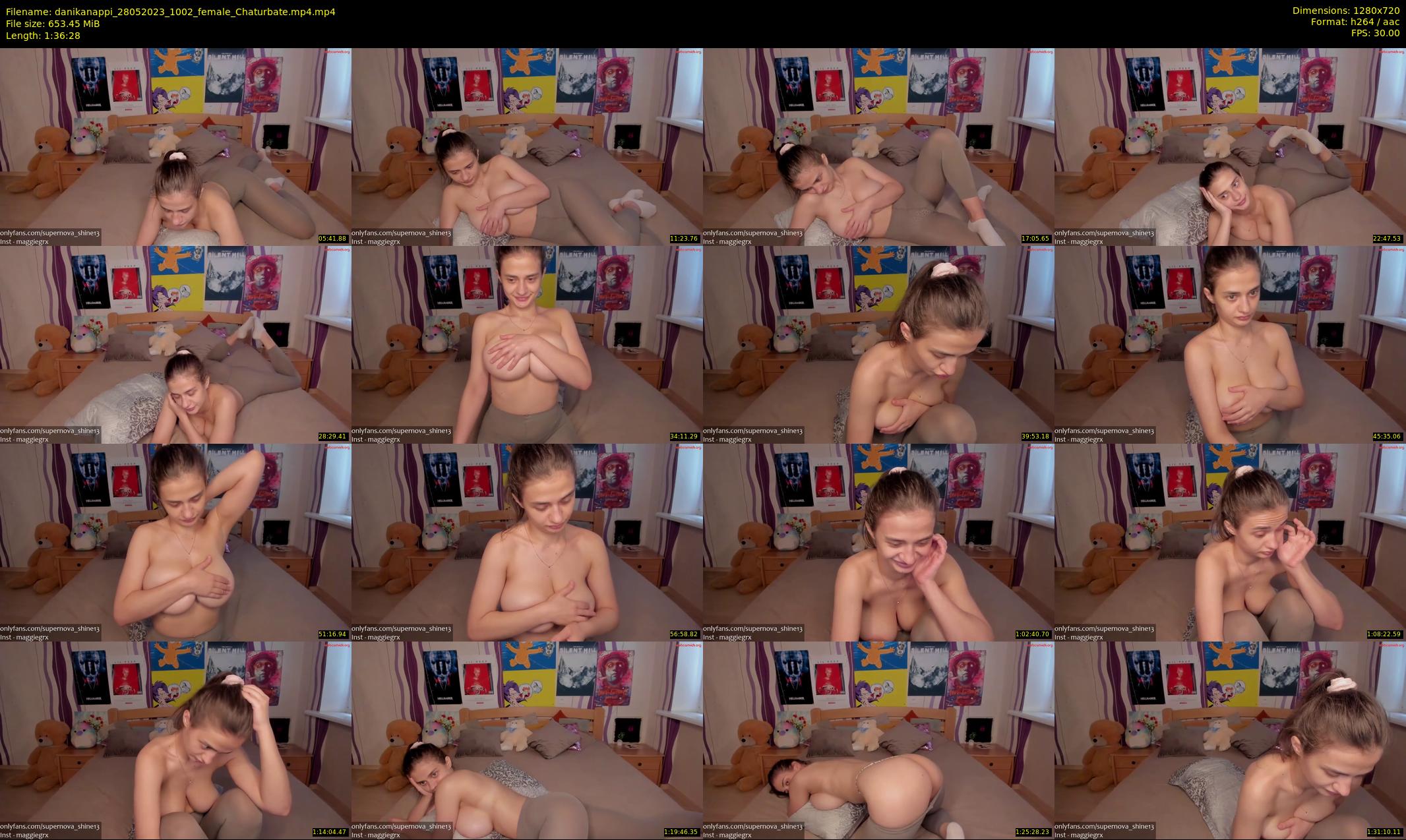 danikanappi — 97 minute Chaturbate female cam show recording, 720p, May 28, 2023